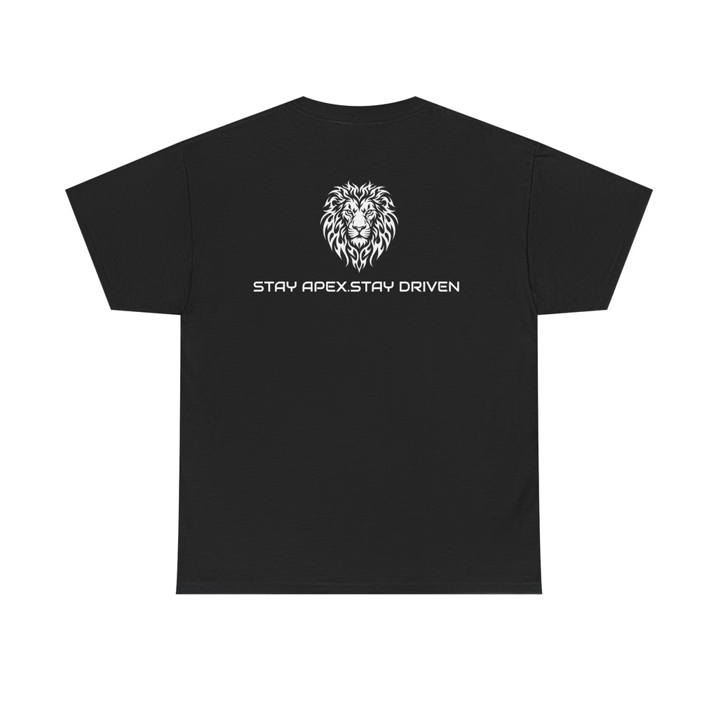 Lion Crest Tee — APEXKIND Motivational Graphic T-Shirt