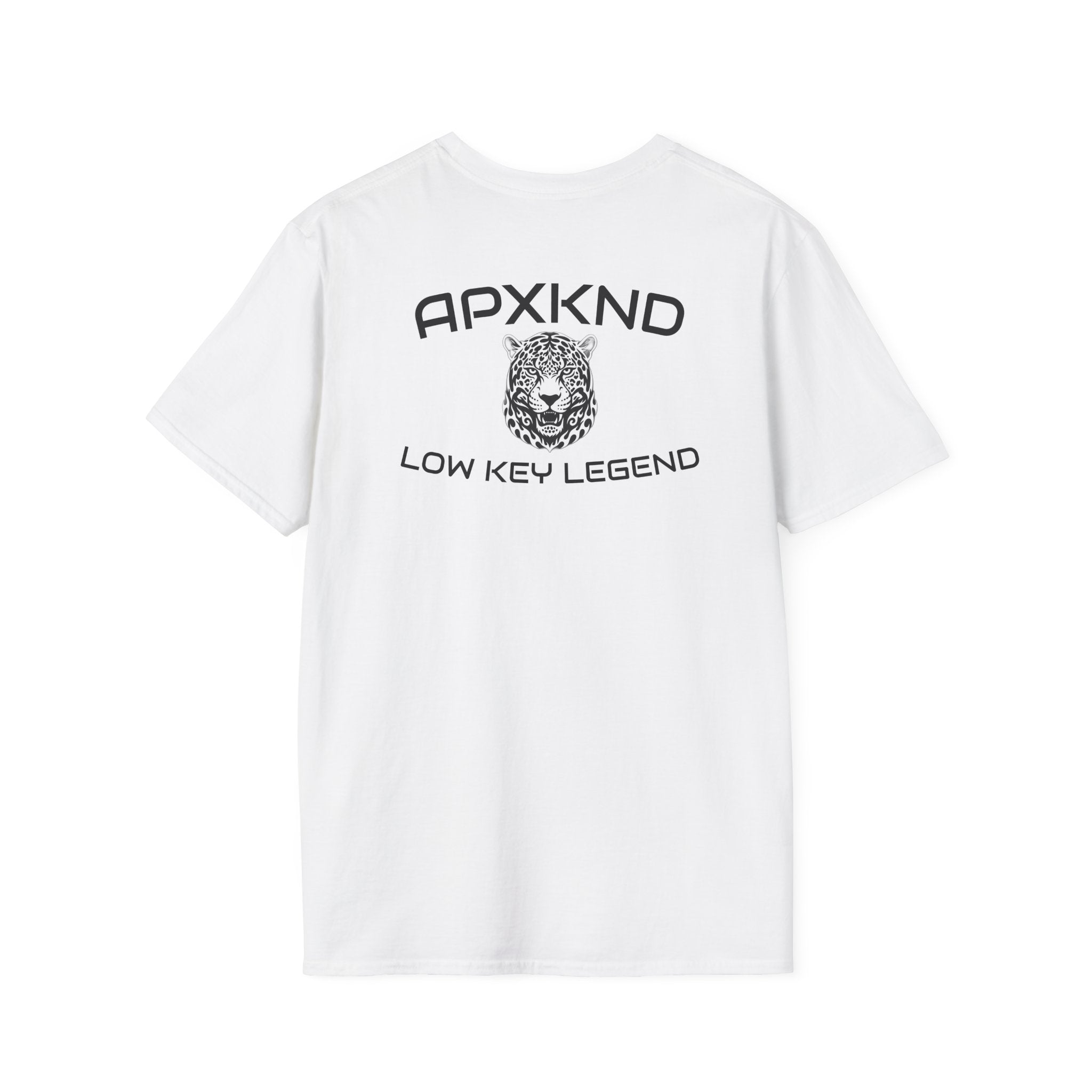 Apexkind Low Key Legend Jaguar Graphic T-Shirt – Unisex 100% Cotton Streetwear Tee, White
