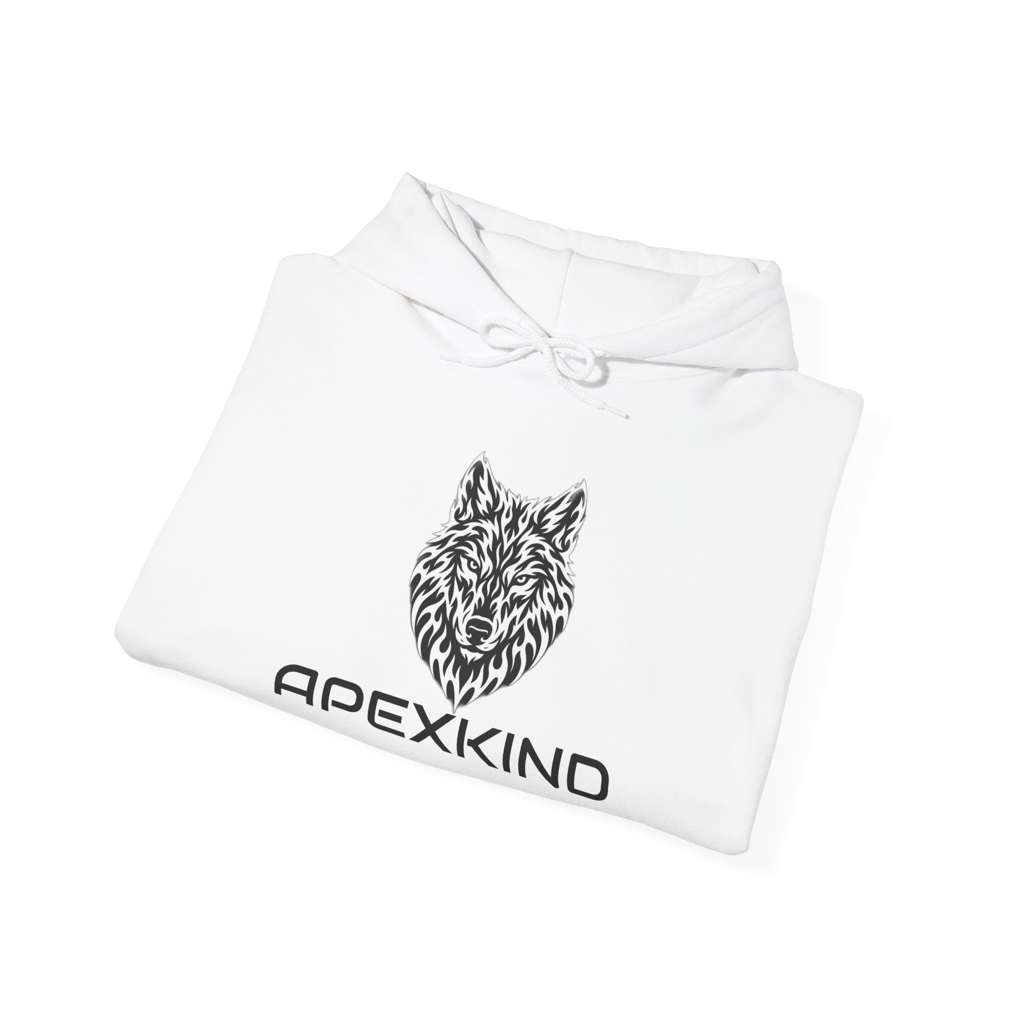 ApexKind Wolf Hoodie — Walk WIld 'Live SHarp' Motivational Pullover