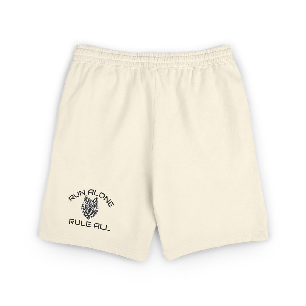 Men's Heavyweight Fleece Shorts – Wolf Graphic | ApexKind Alpha