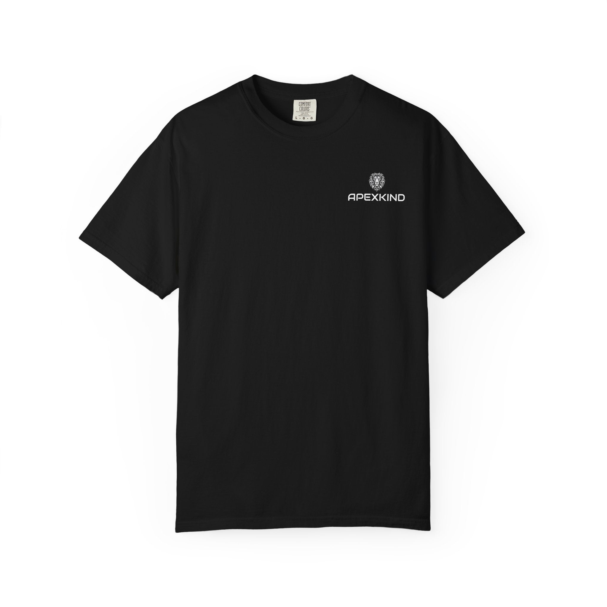 ApexKind Lion Graphic T-Shirt — “Stay Apex, Stay Driven” Motivational Tee