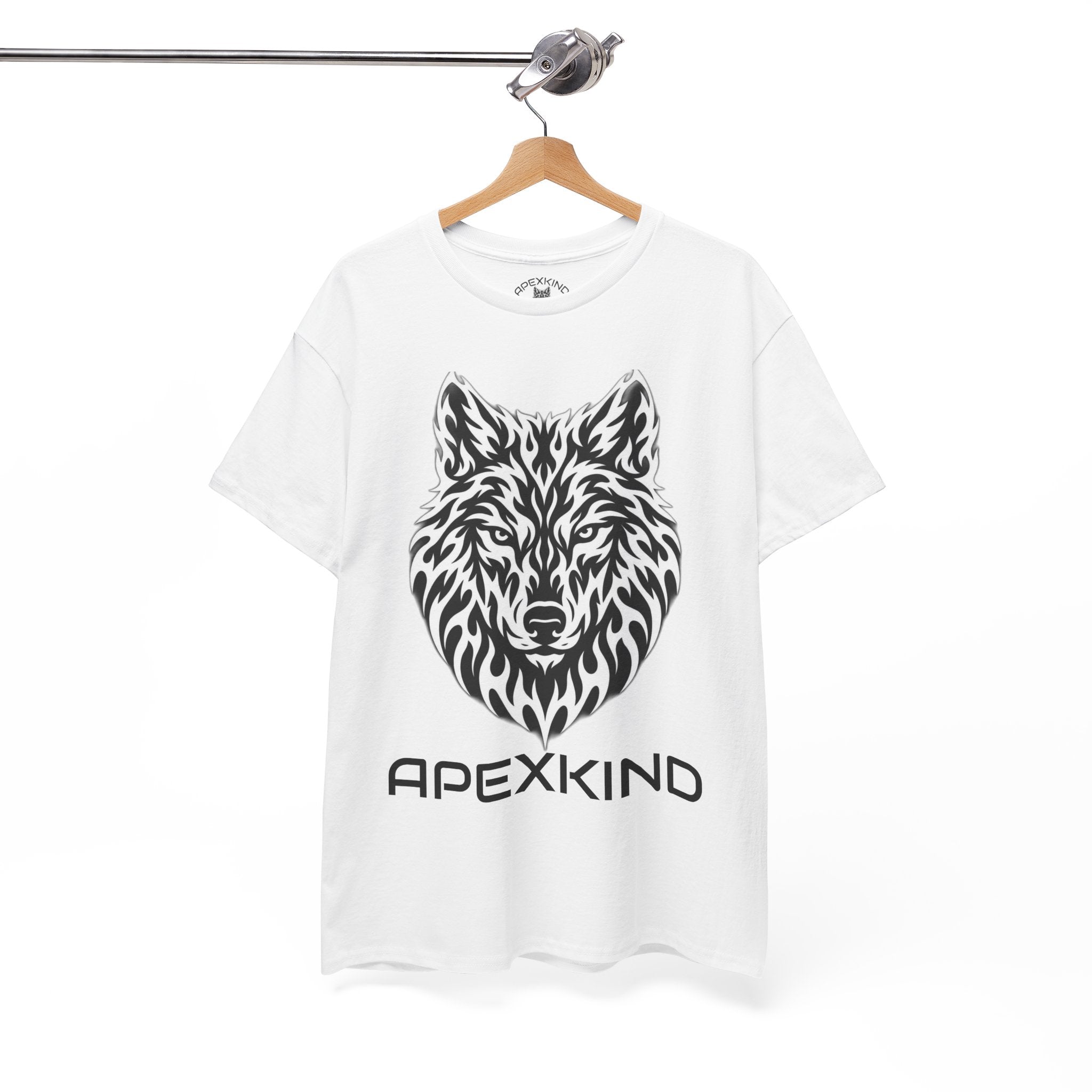 APEXKIND Wolf Tee — APEXKIND T-Shirt ("WALK WILD LIVE SHARP")