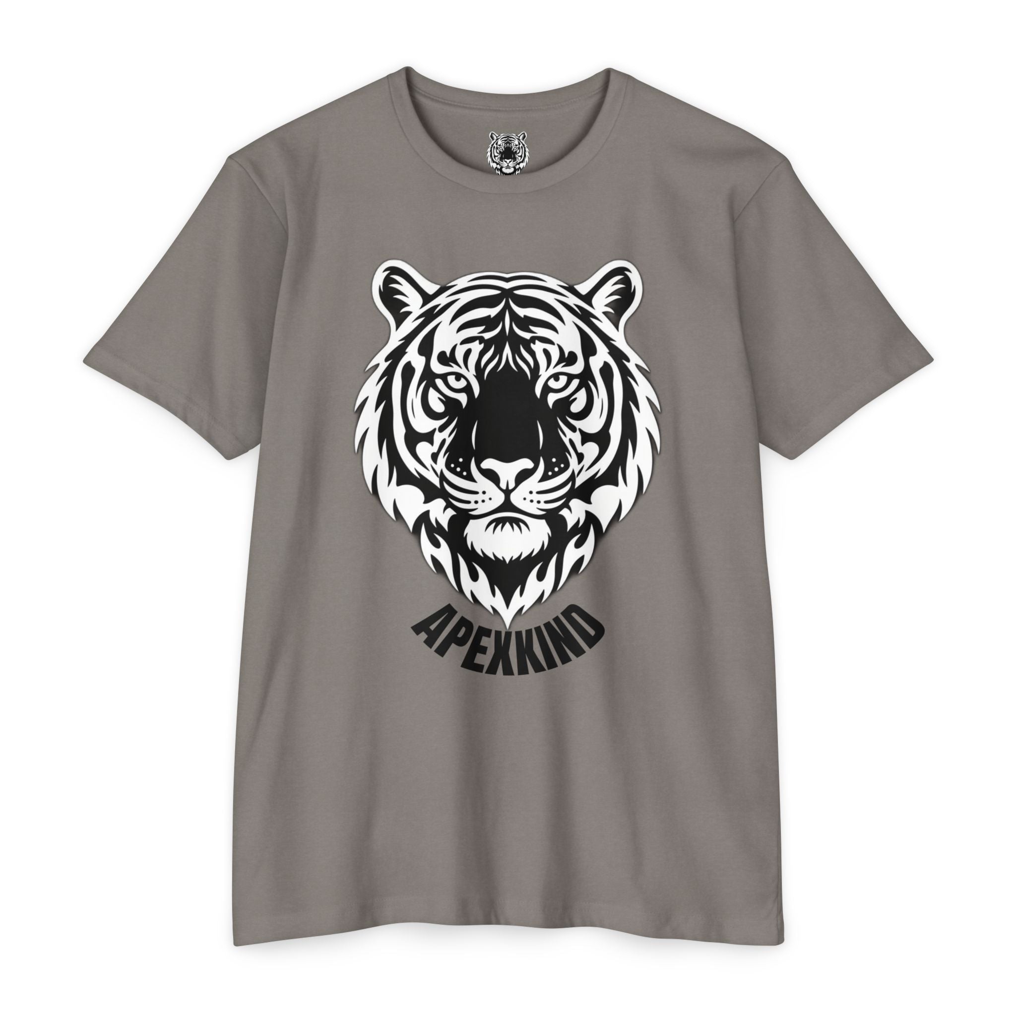 Tribal Flame Siberian Tiger T-Shirt