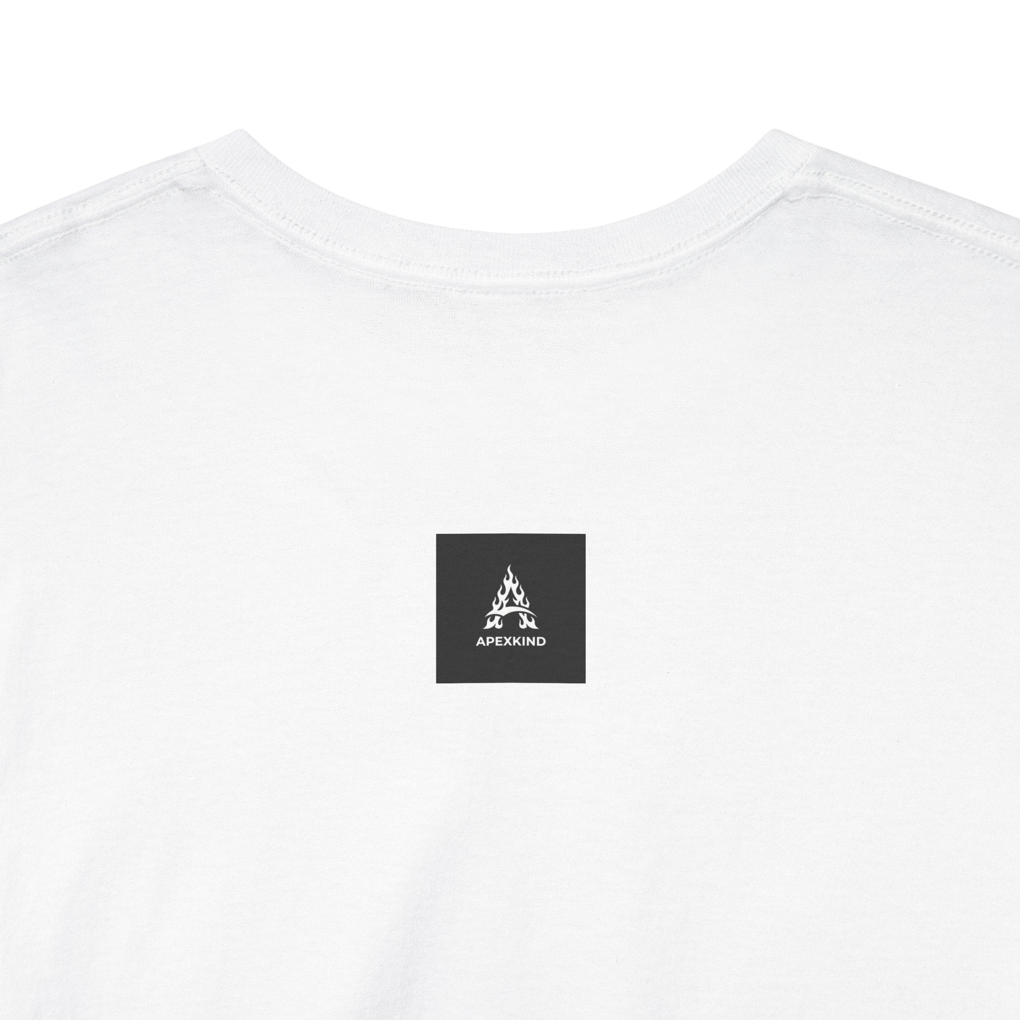 Wolf Head T-Shirt — 'Apexkind' Tribal Wolf Graphic Tee