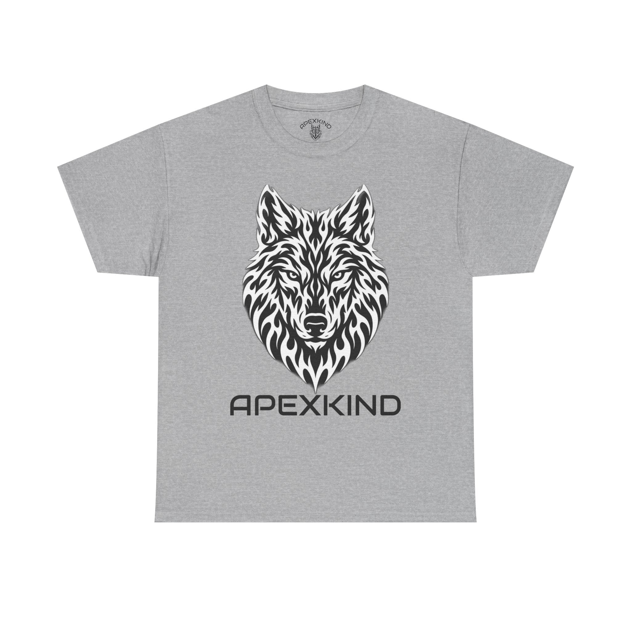 APEXKIND Wolf Tee — APEXKIND T-Shirt ("WALK WILD LIVE SHARP")