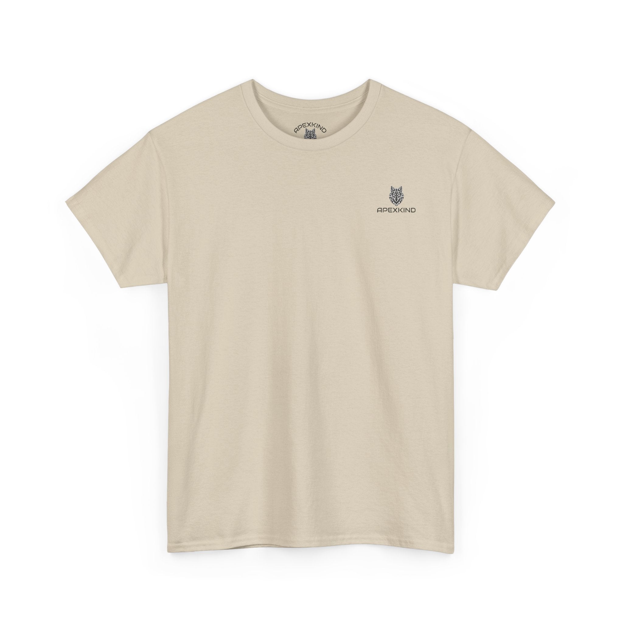 Wolf Graphic Tee — 'Stay Apex, Stay Driven' Motivational Shirt