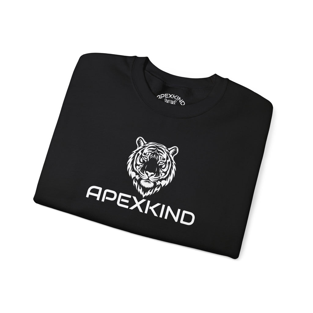 Tiger Logo Sweatshirt — ApexKind ‘Walk Wild Live Sharp’ Crewneck