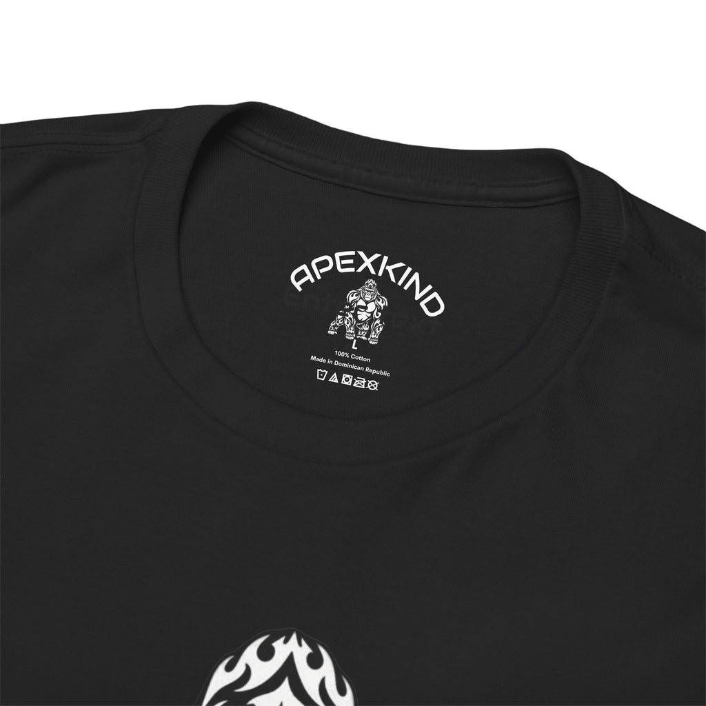 ApexKind Gorilla Graphic Tee — 'Stay Apex, Stay Driven' Motivational Fitness Shirt