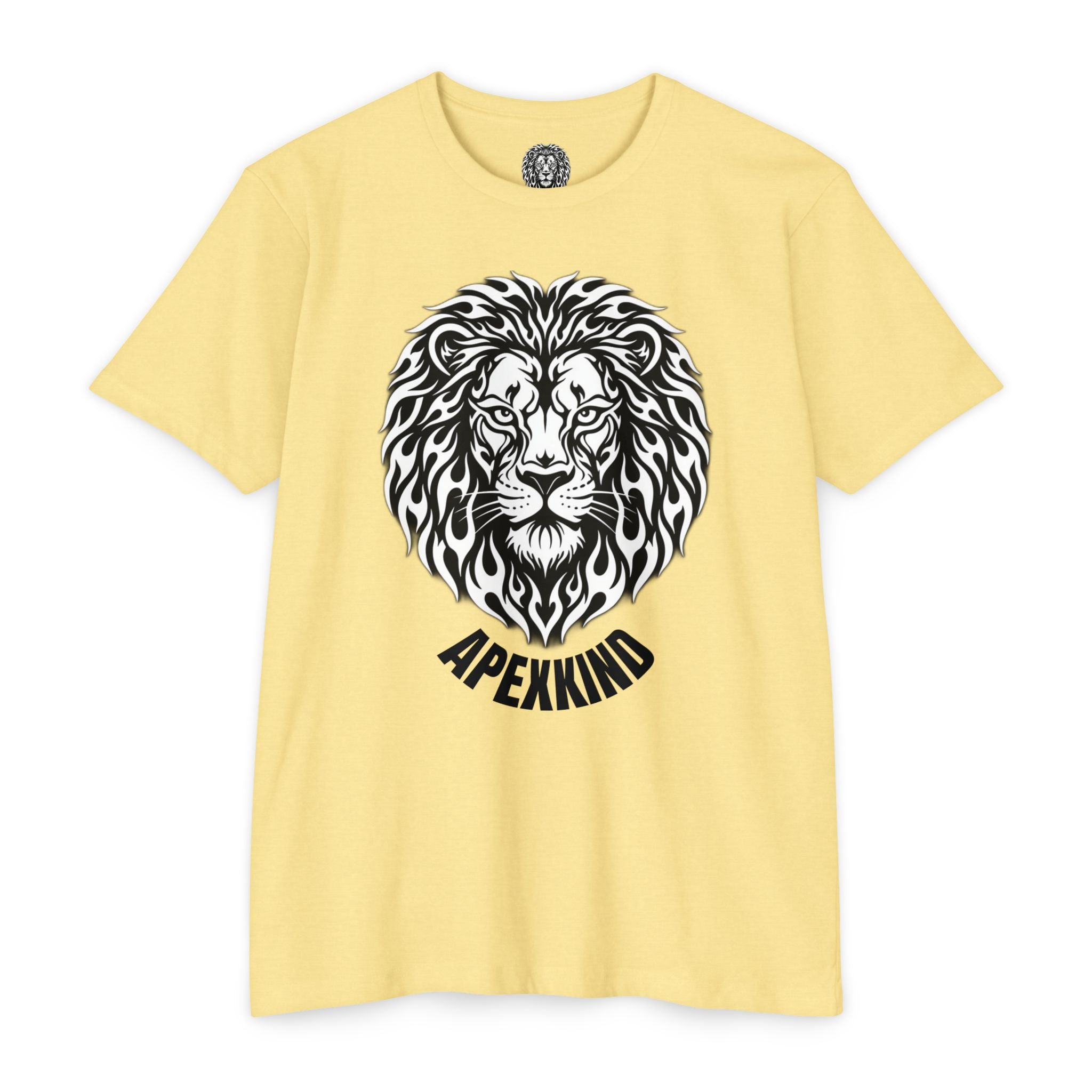 Tribal Flame Lion T-Shirt | Graphic Tee | Unisex