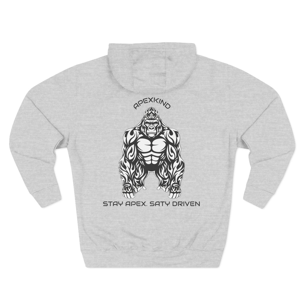 ApexKind Gorilla Hoodie — Bold Tribal Ape Graphic Pullover
