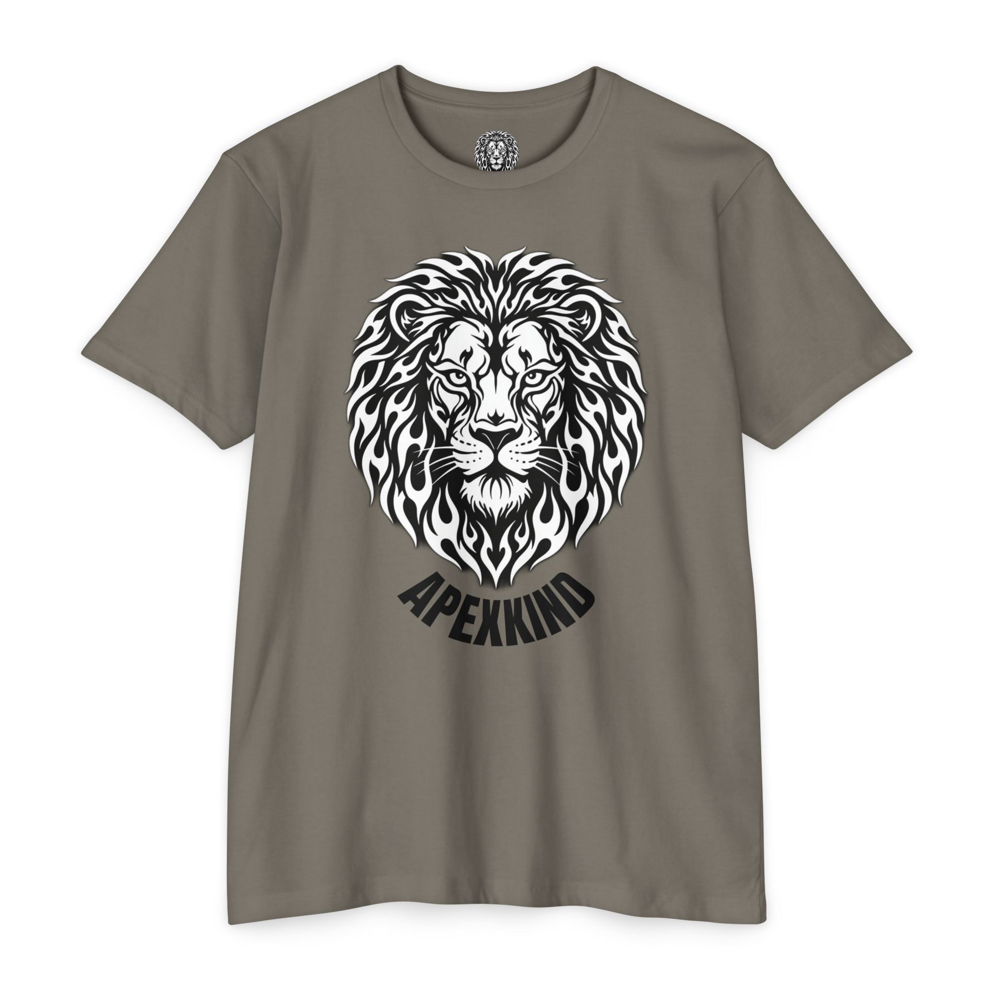Tribal Flame Lion T-Shirt | Graphic Tee | Unisex