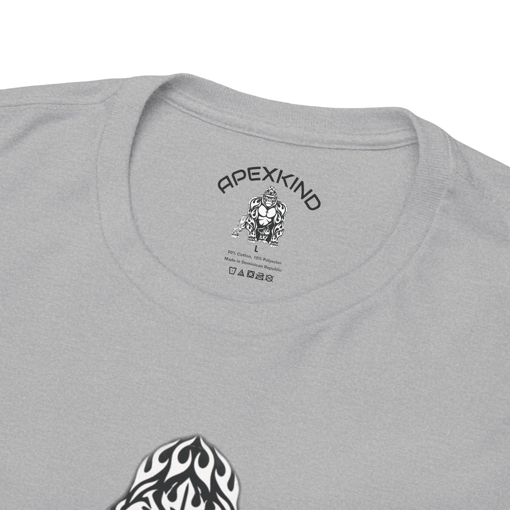 ApexKind Gorilla Tee — 'WALK WILD LIVE SHARP' Graphic Shirt