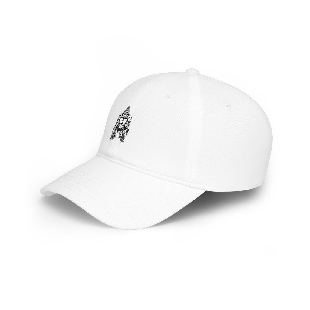ApexKind Gorilla Logo Baseball Cap — Low Profile Embroidered Hat