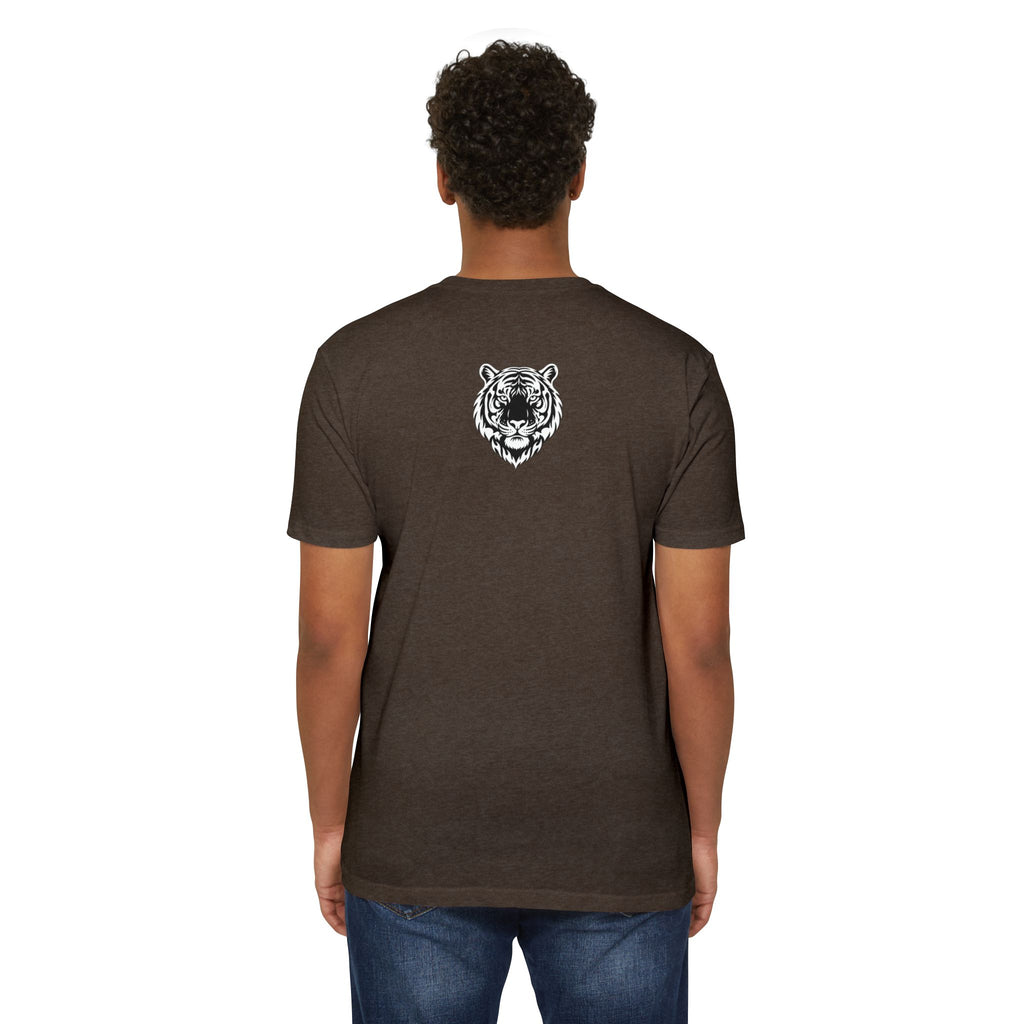 Tribal Flame Siberian Tiger T-Shirt