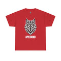 Wolf Graphic Tee  — 'APEXKIND' Bold Front Logo, Minimal Back Emblem