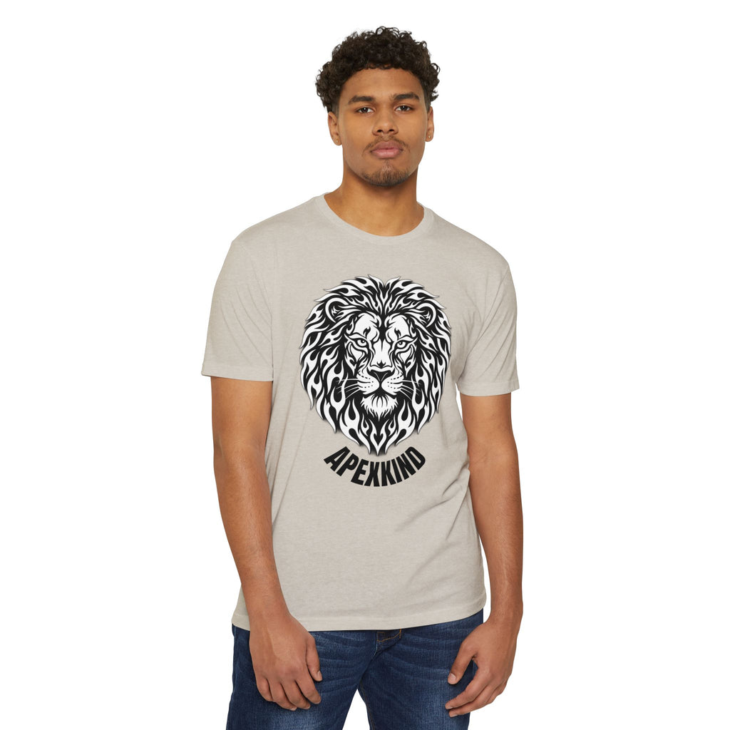 Tribal Flame Lion T-Shirt | Graphic Tee | Unisex