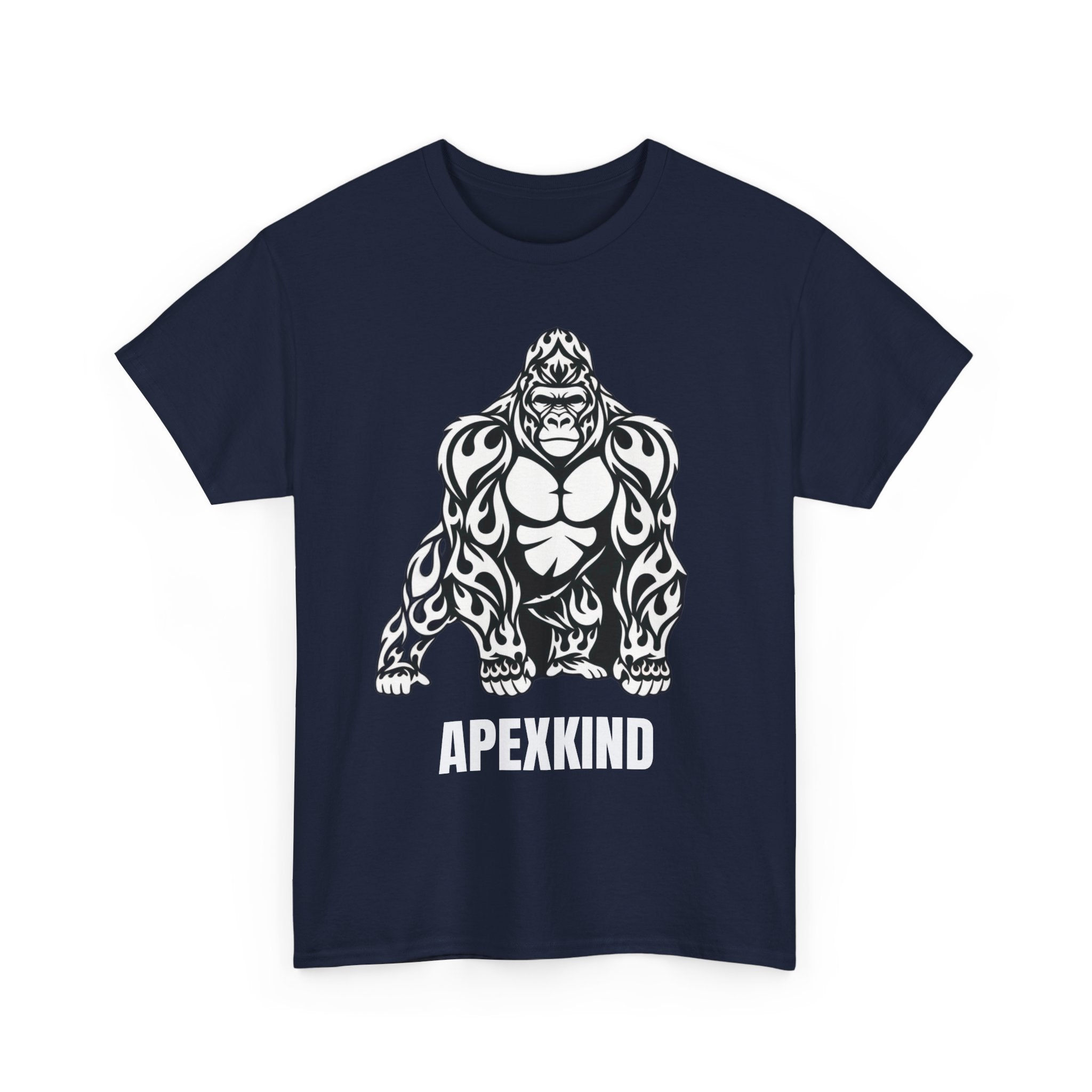 ApexKind Gorilla Graphic Tee — Tribal Gorilla Fitness T‑Shirt