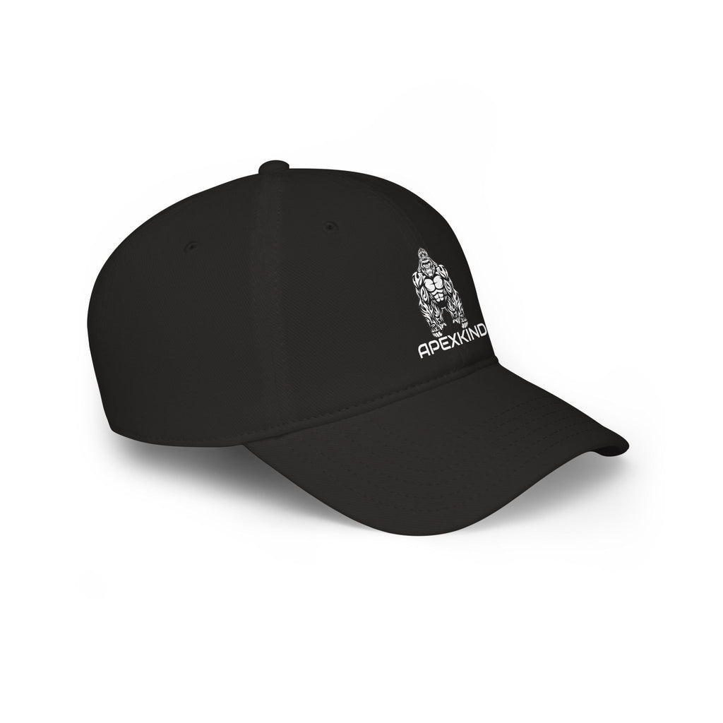 ApexKind Gorilla Logo Baseball Cap — Low Profile Embroidered Hat