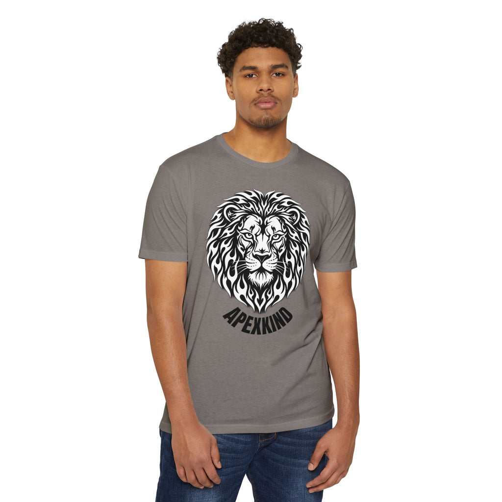 Tribal Flame Lion T-Shirt | Graphic Tee | Unisex