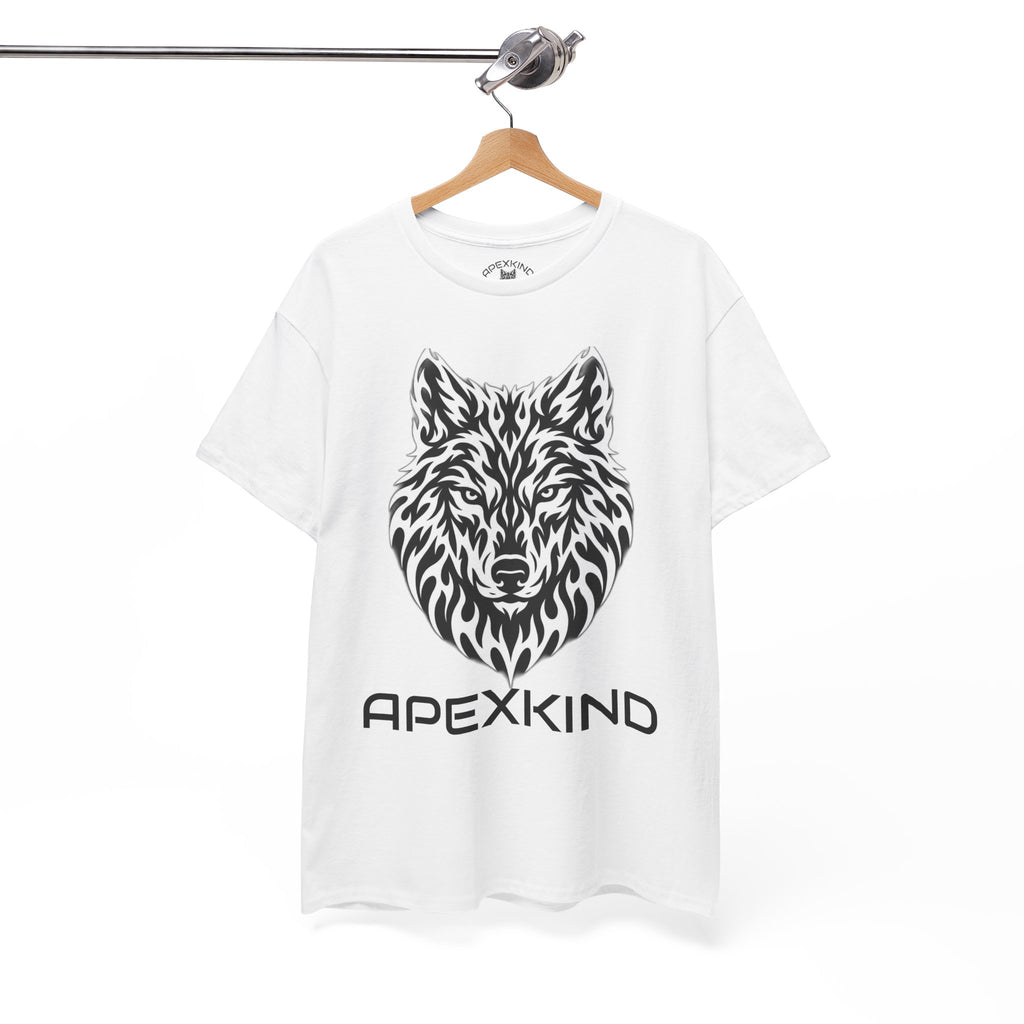 Wolf Logo Tee — APEXKIND 'Stay Apex, Stay Driven' Graphic T-Shirt
