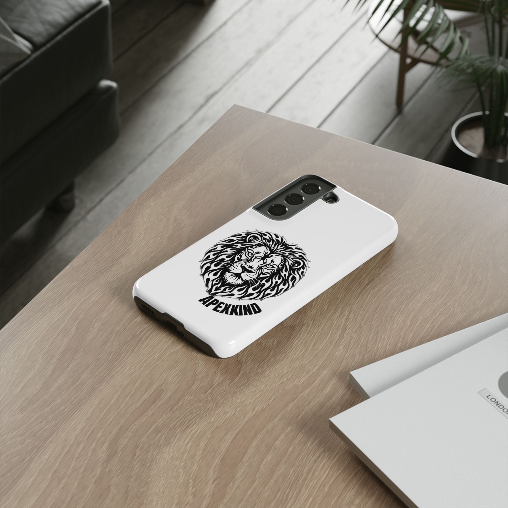 Apex Spirit Lion Phone Case Head Phone Case – APEXKIND Graphic Protective Cover