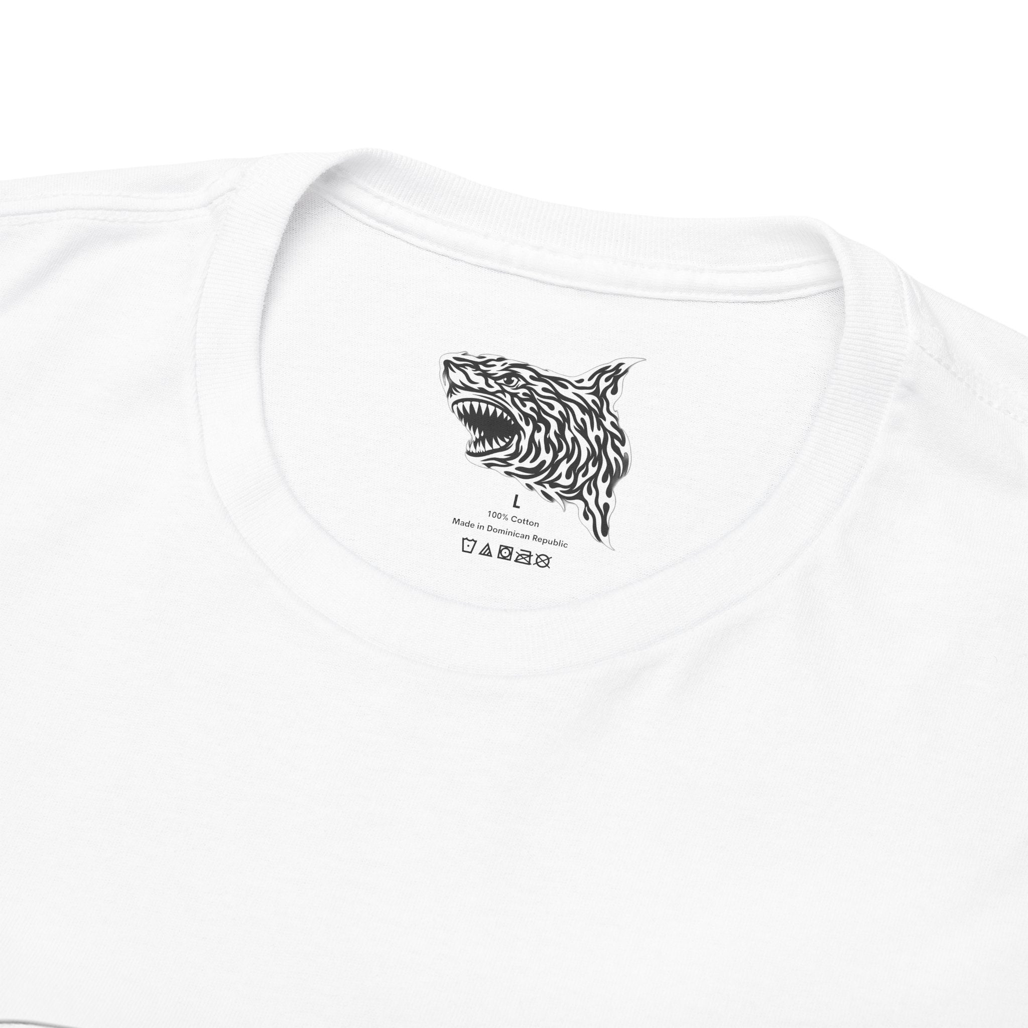 Tribal Flame Shark T-Shirt | Apex Predator Graphic Te