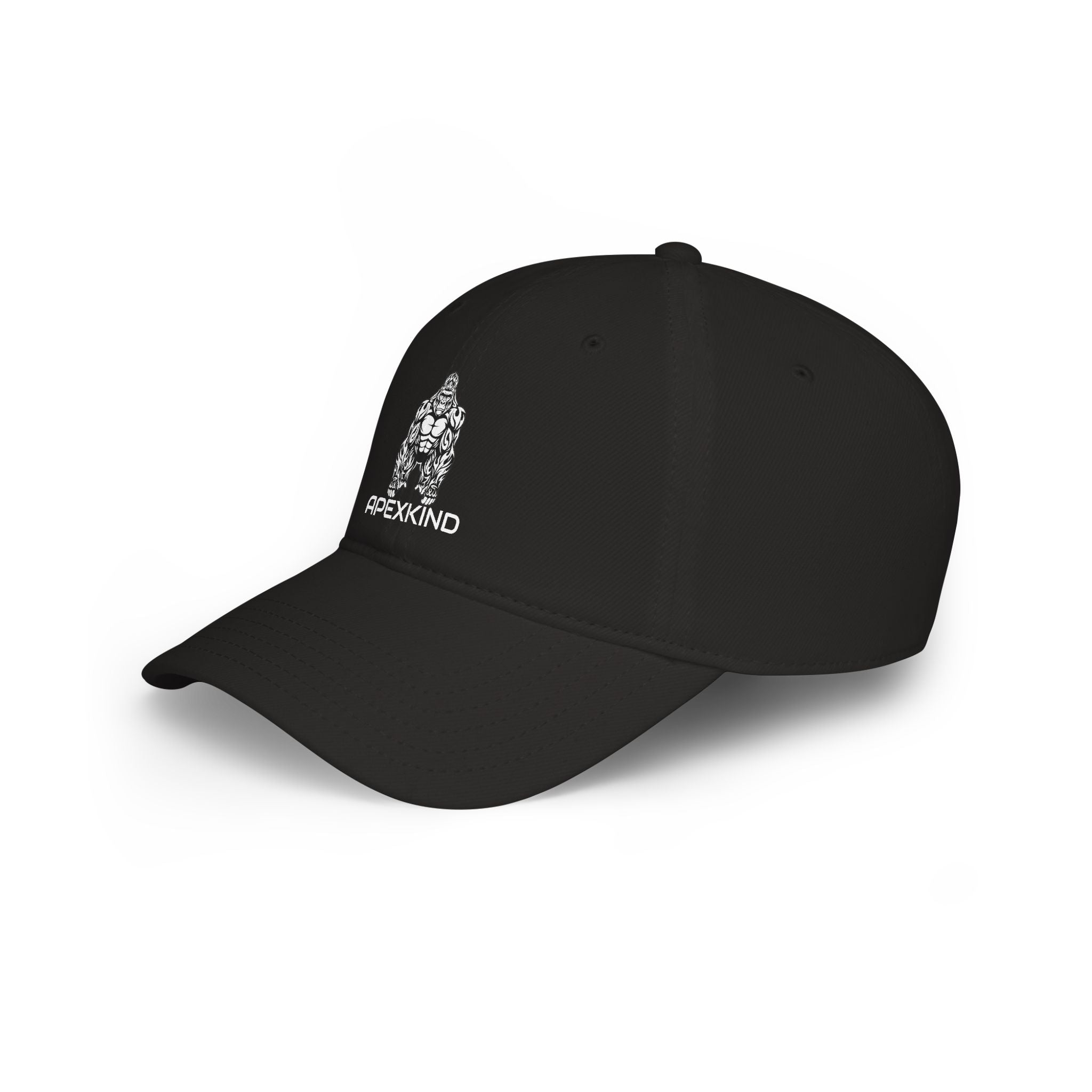 ApexKind Gorilla Logo Baseball Cap — Low Profile Embroidered Hat