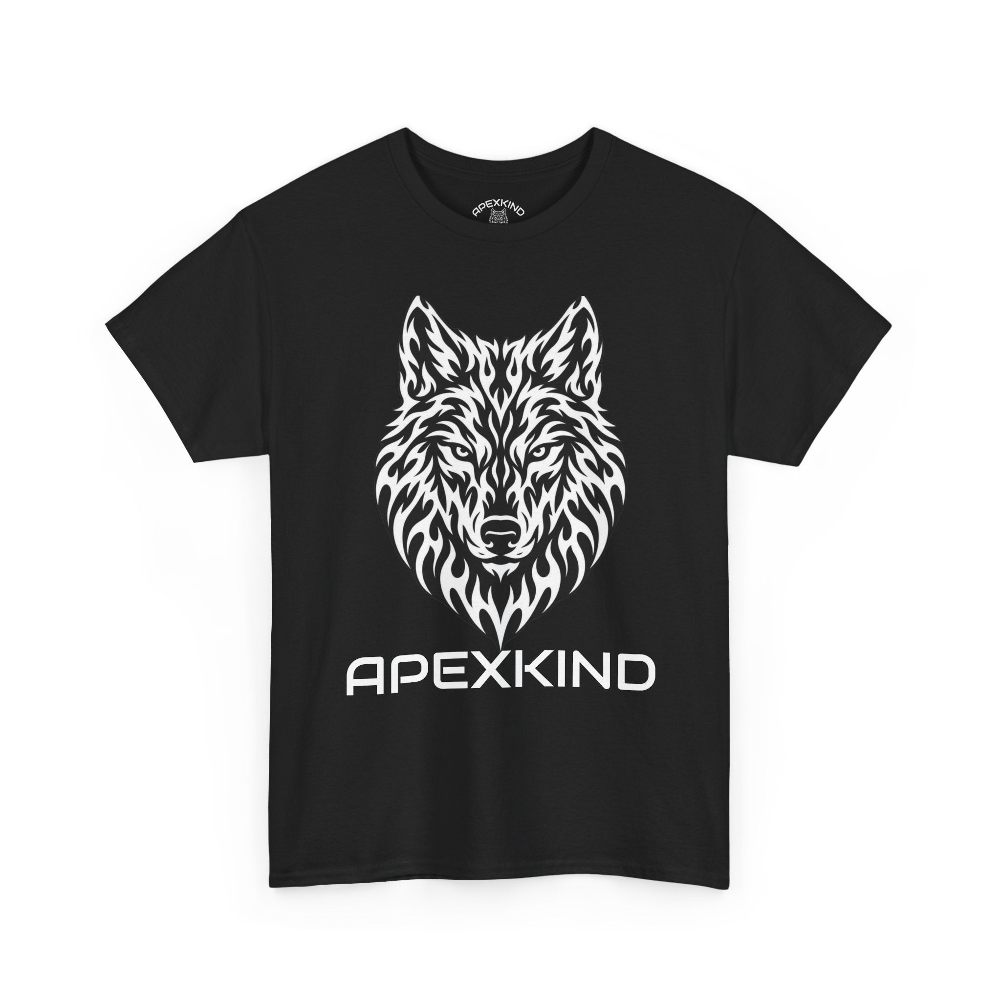 Wolf Logo Tee — APEXXKIND ‘Stay Apex. Stay Driven’ Graphic T-Shirt