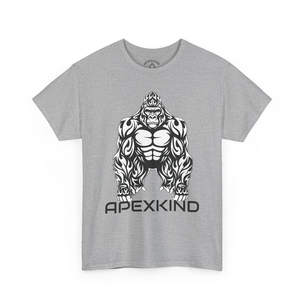 ApexKind Gorilla Graphic Tee — 'Stay Apex Stay Driven' Athletic Streetwear T-Shirt