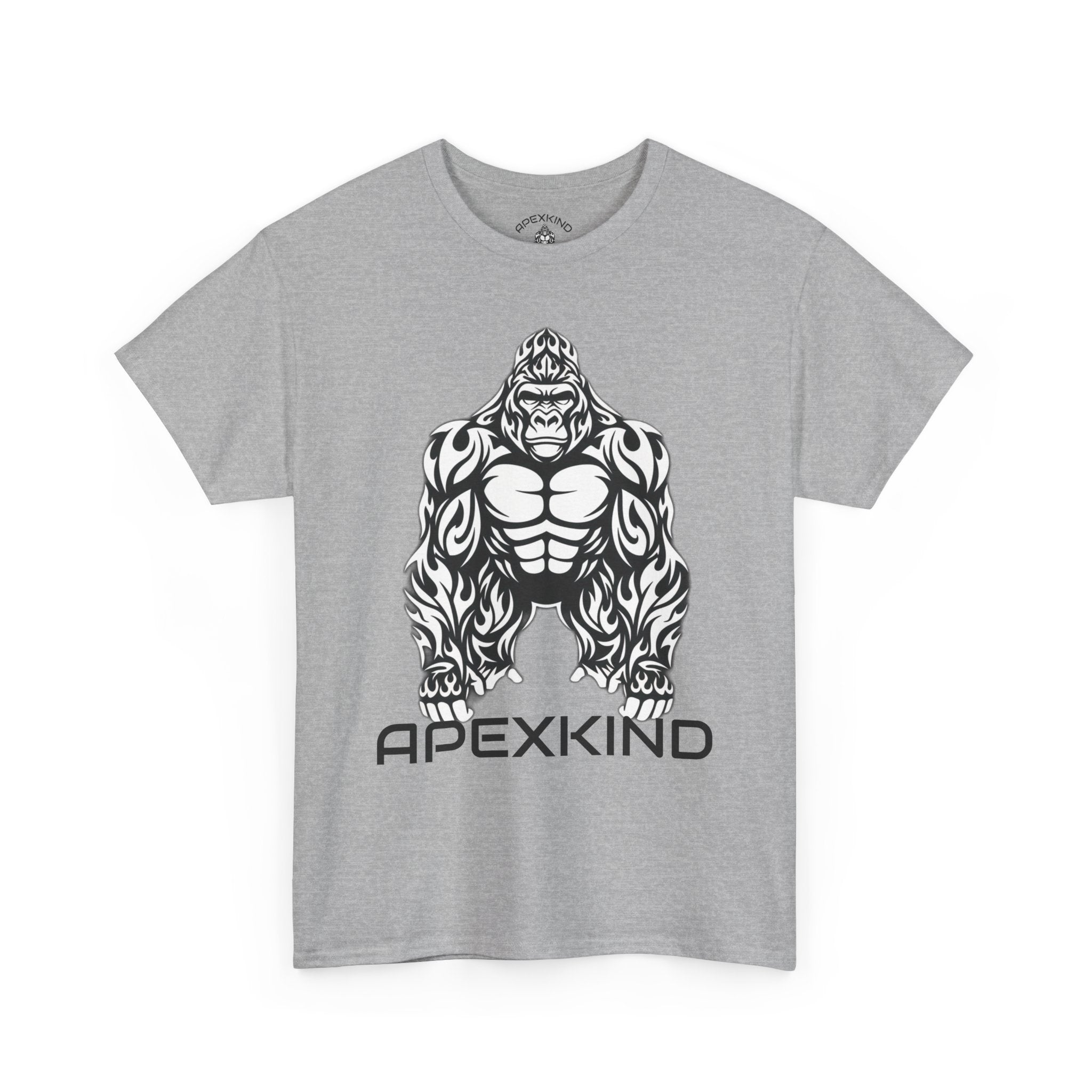 ApexKind Gorilla Graphic Tee — 'Stay Apex Stay Driven' Athletic Streetwear T-Shirt