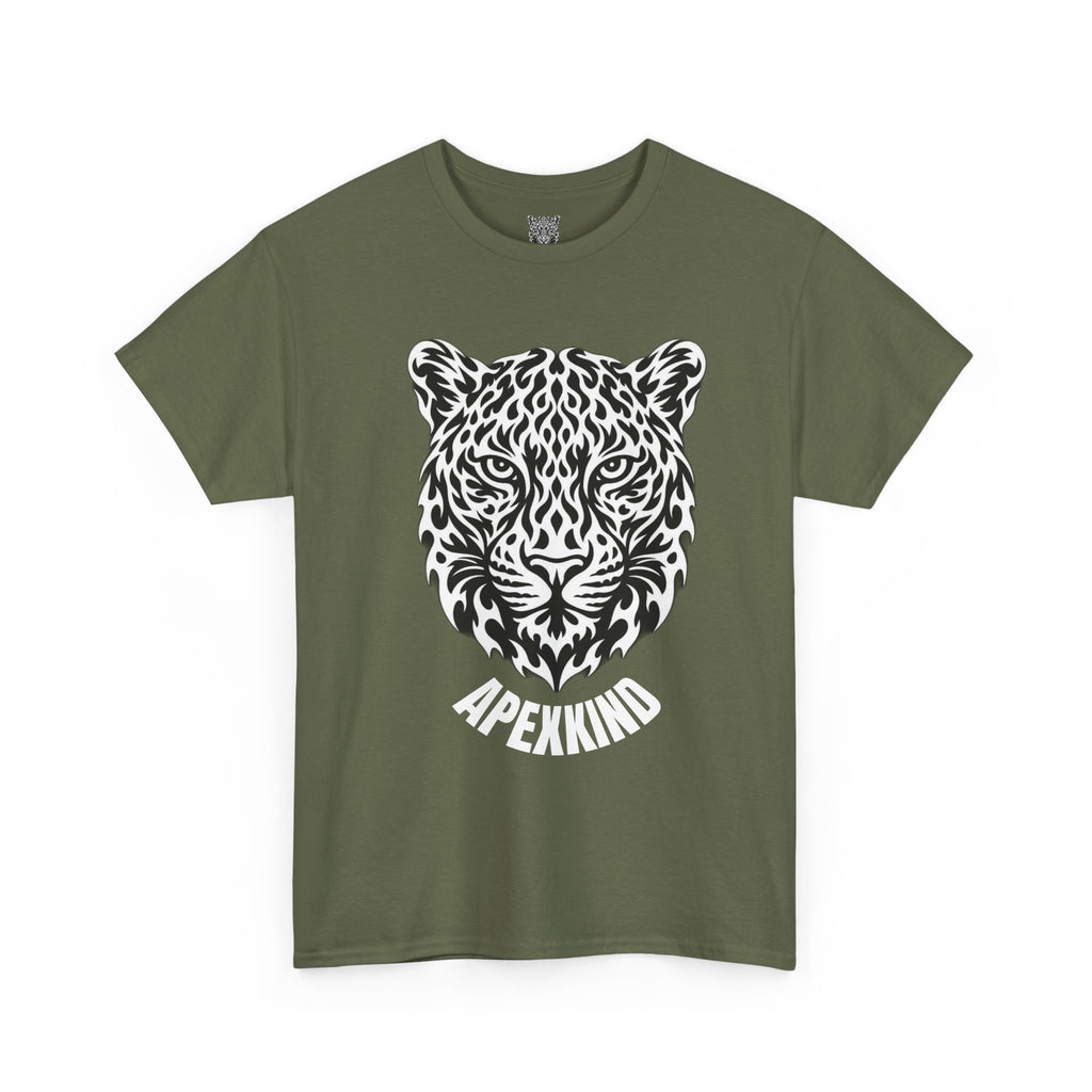 JAGUAR Head Graphic Tee — "APEXKIND" Bold Streetwear T-Shirt