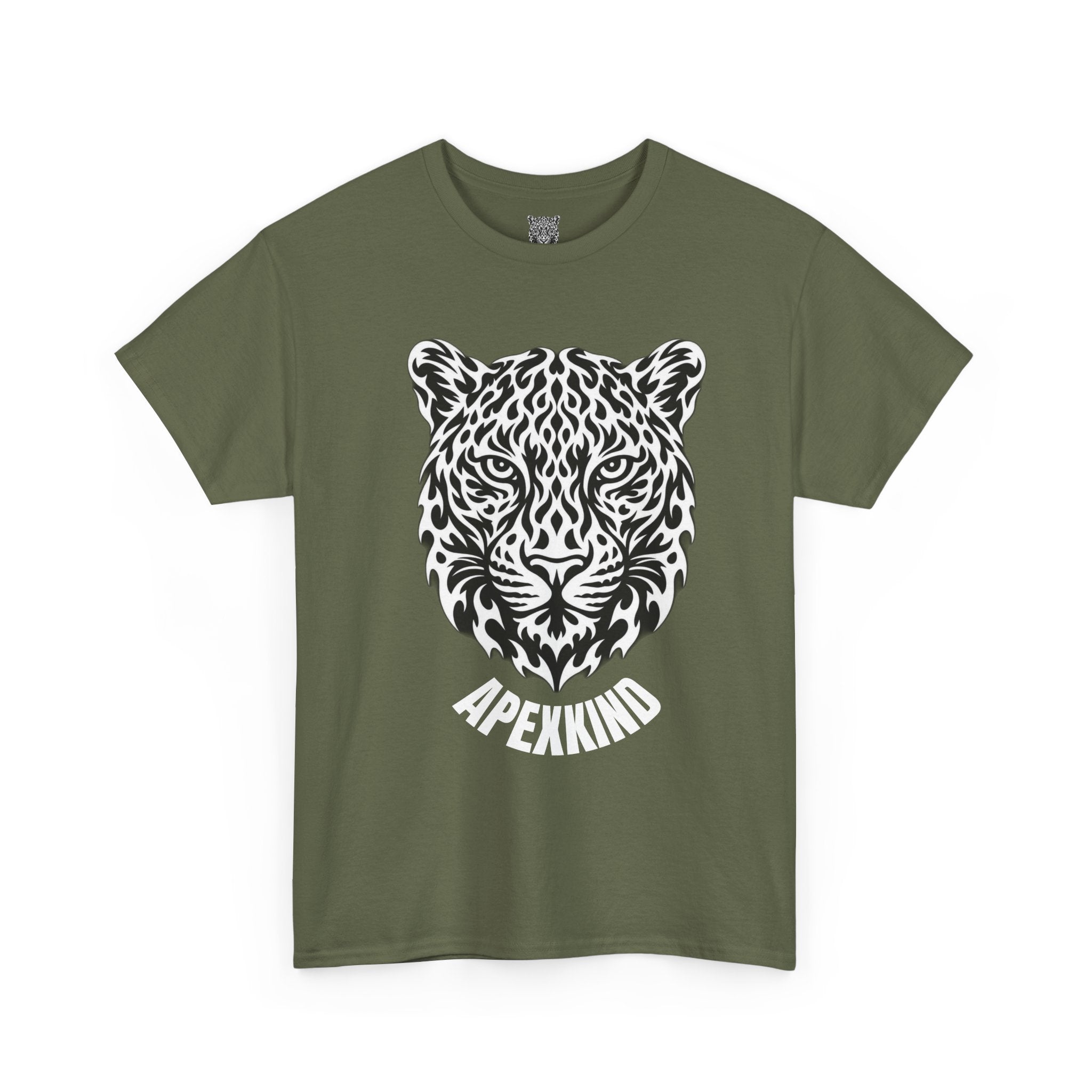 JAGUAR Head Graphic Tee — "APEXKIND" Bold Streetwear T-Shirt