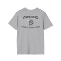 Apexkind Height Over Herd Eagle Graphic T-Shirt – Unisex 100% Cotton Streetwear Tee, White