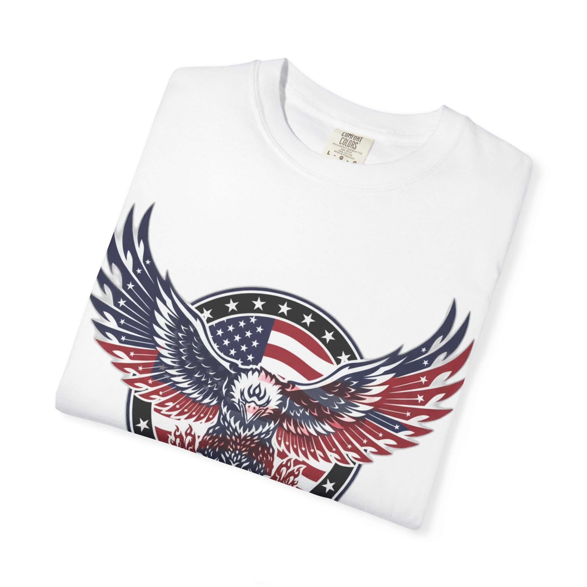 Patriotic Eagle T-Shirt — 'APEXKIND' Americana Graphic Tee