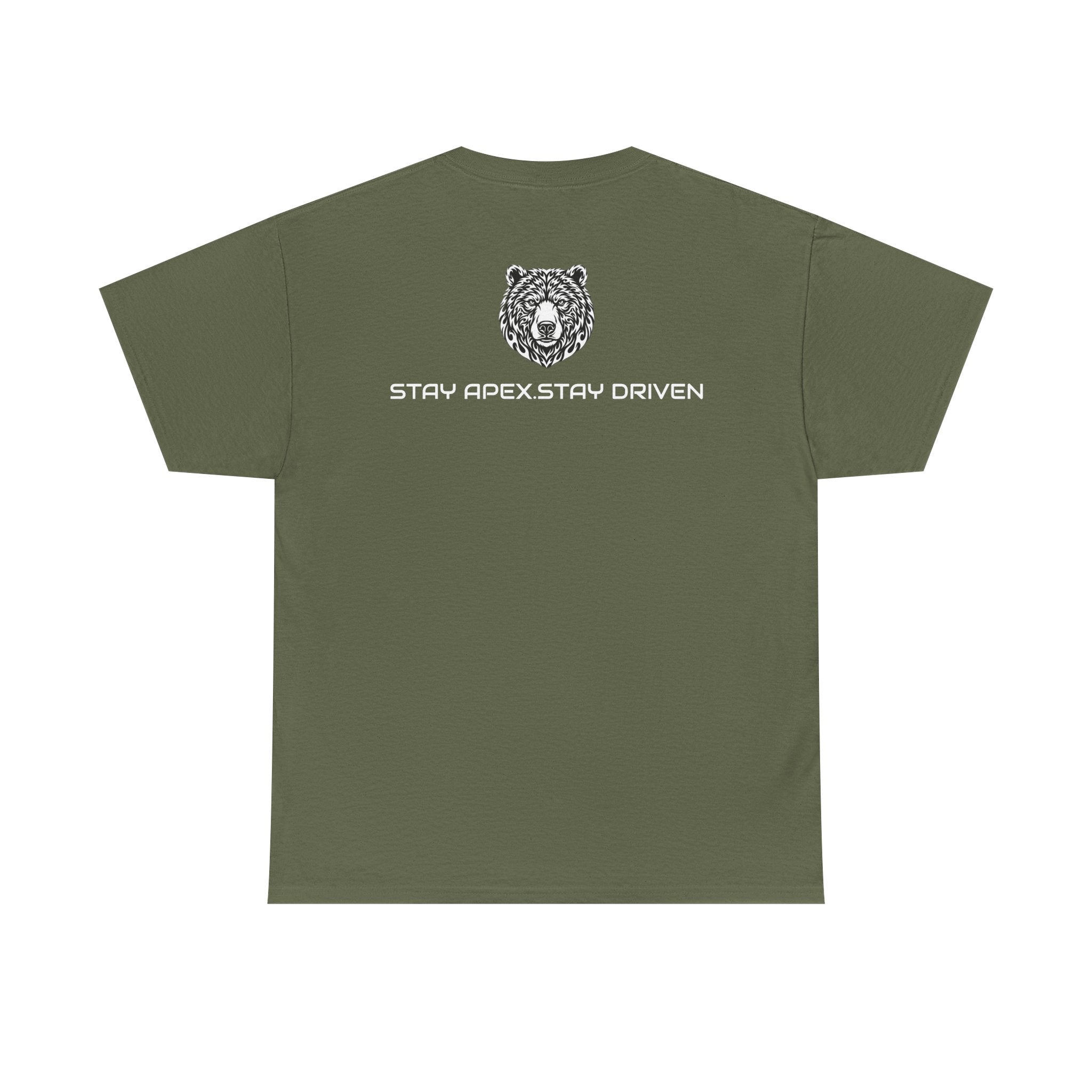 Bear Logo Tee — APEXKIND Motivational Graphic T-Shirt