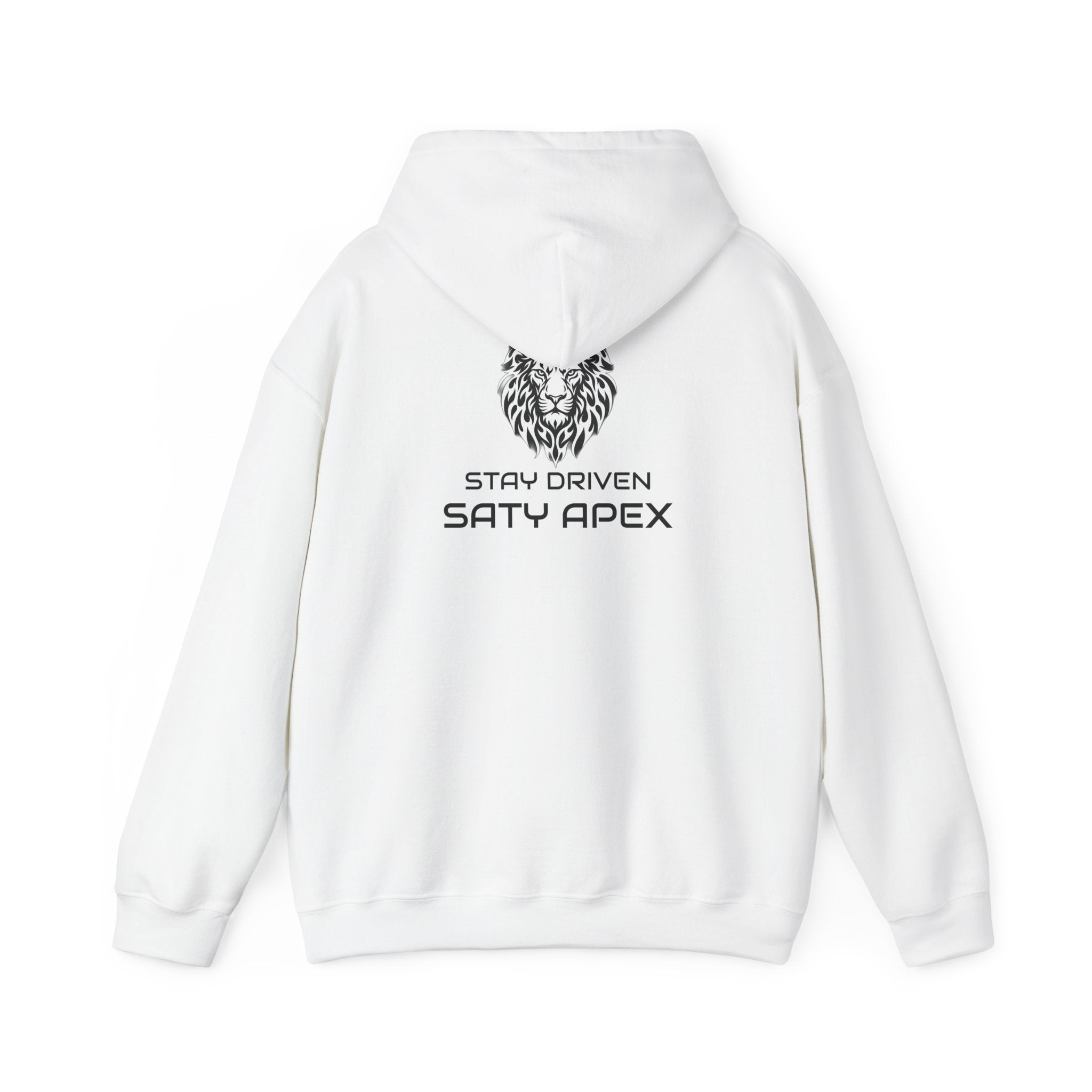 ApexKind Lion Hoodie — Motivational 'Stay Driven' Streetwear