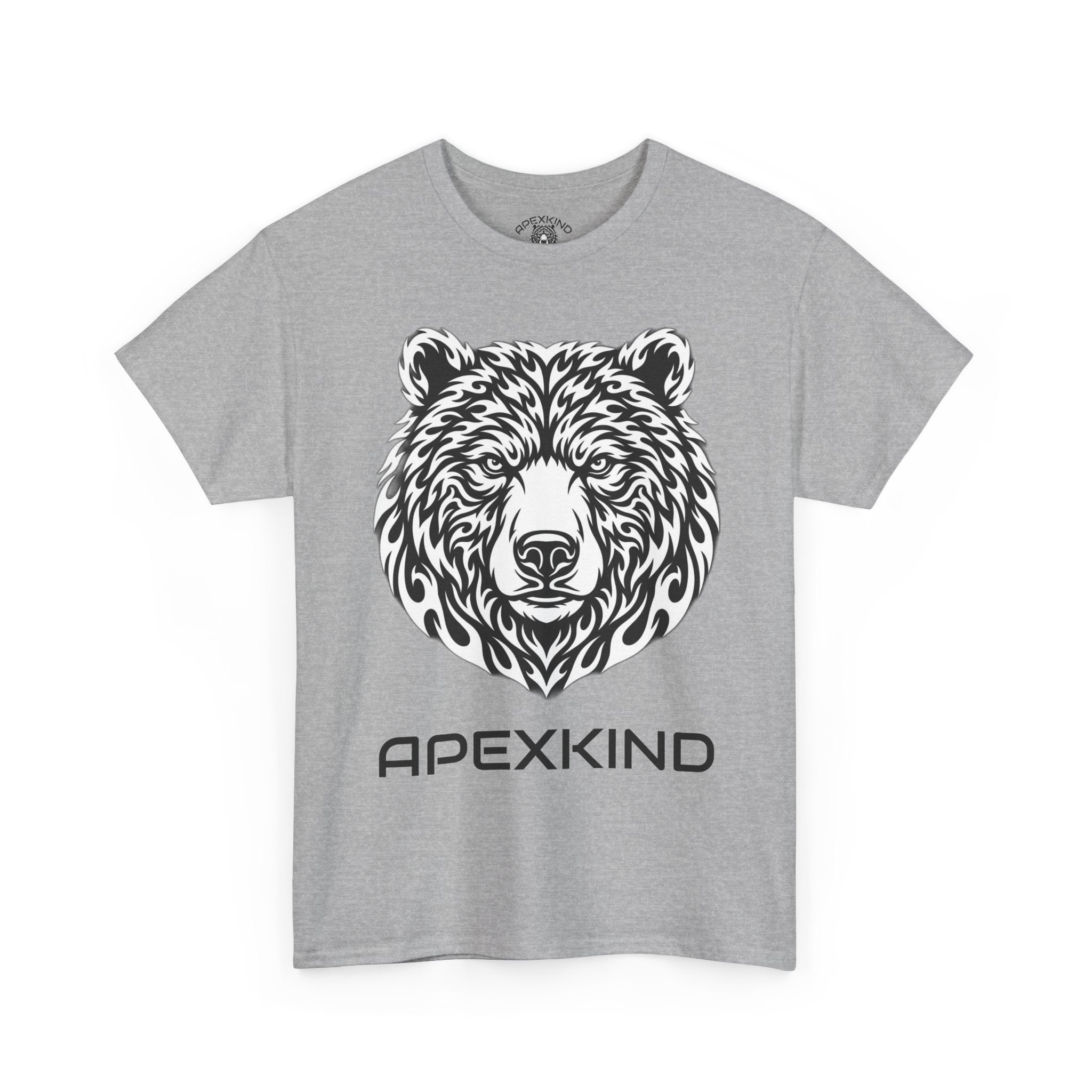 Tribal Flame Grizzly Bear Shirt – ApexKind