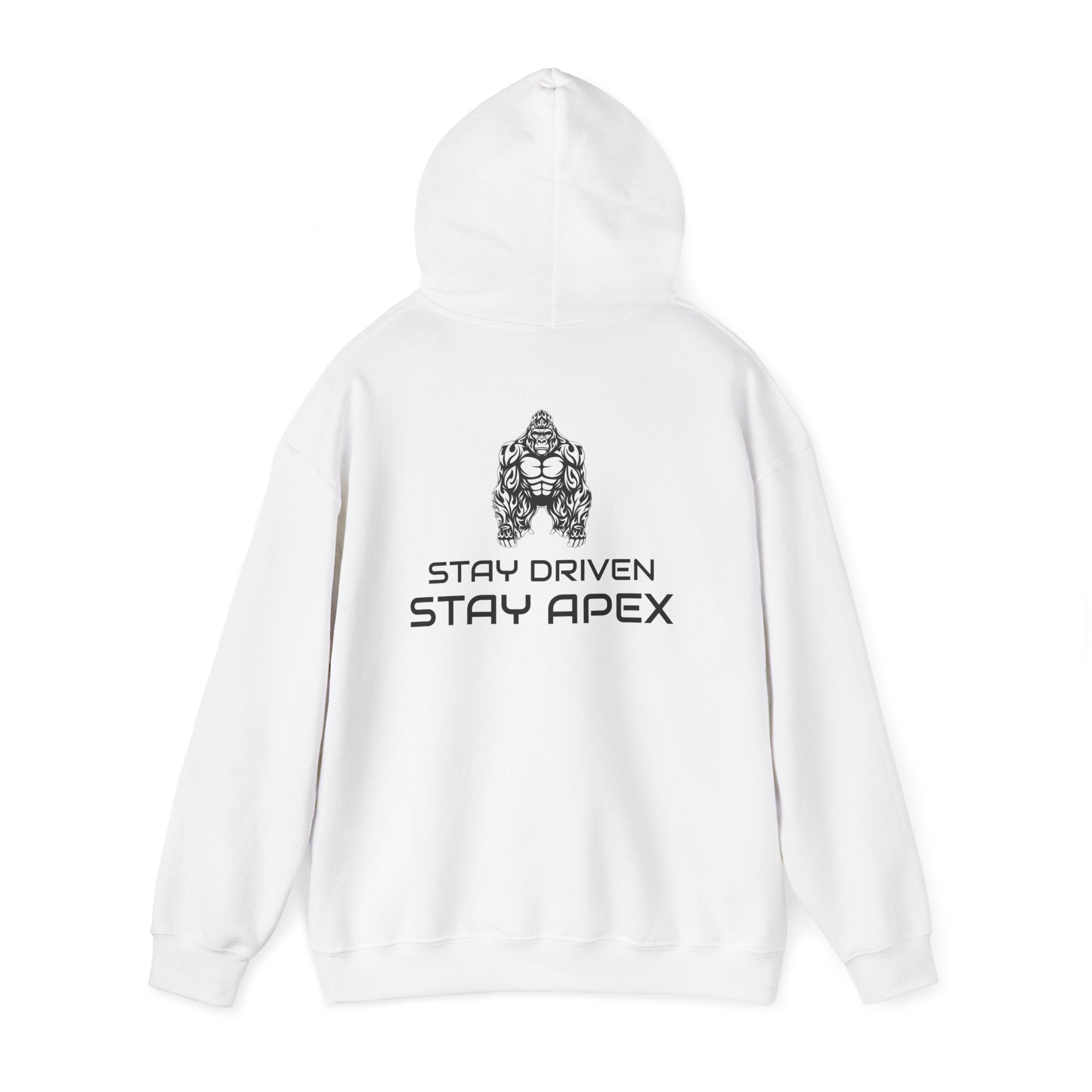 Apexkind Hoodie — ‘Apexkind’ Logo & ‘Stay Driven Stay Apex’ Motivational Graphic Hoodie