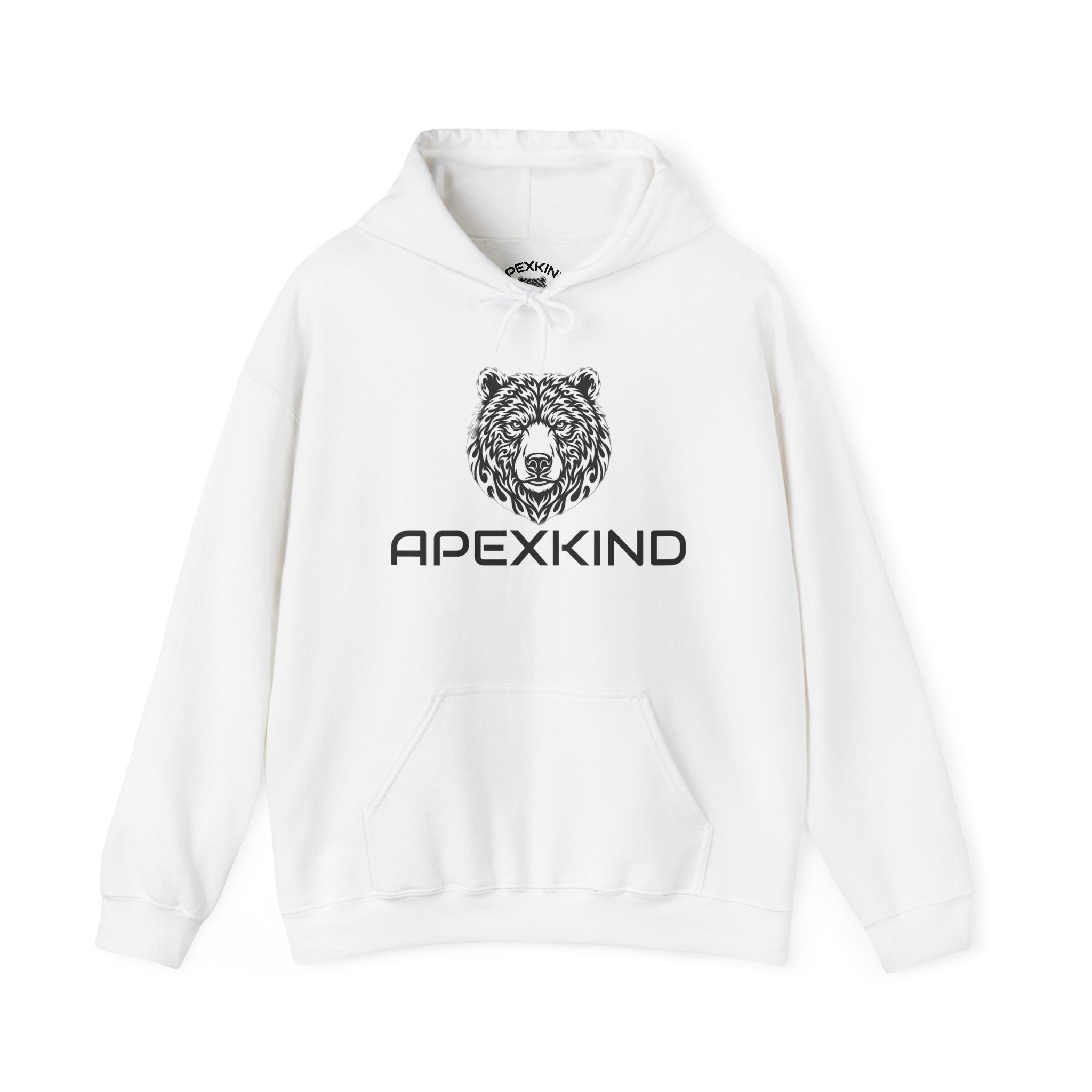ApexKind Grizzly  Hoodie — "Walk Wild Live Sharp" Motivational Hoodie