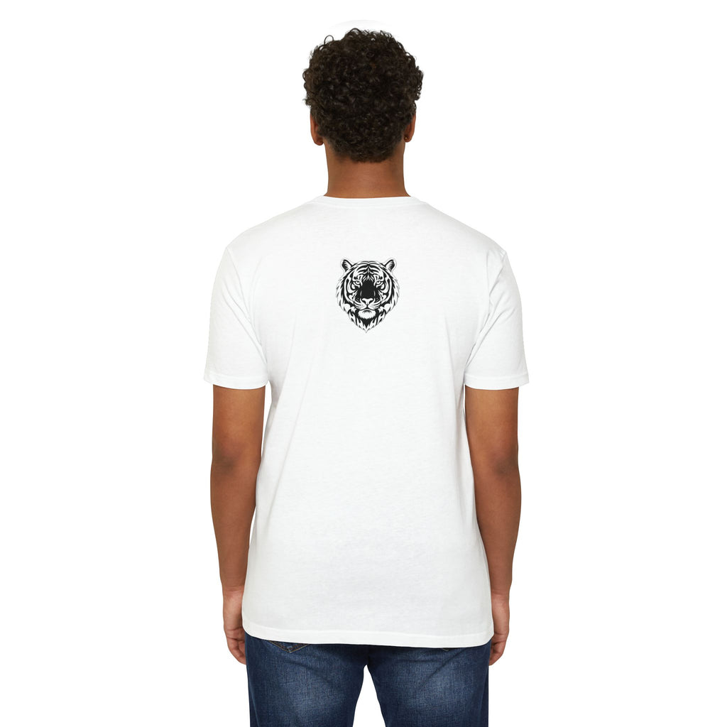 Tribal Flame Siberian Tiger T-Shirt