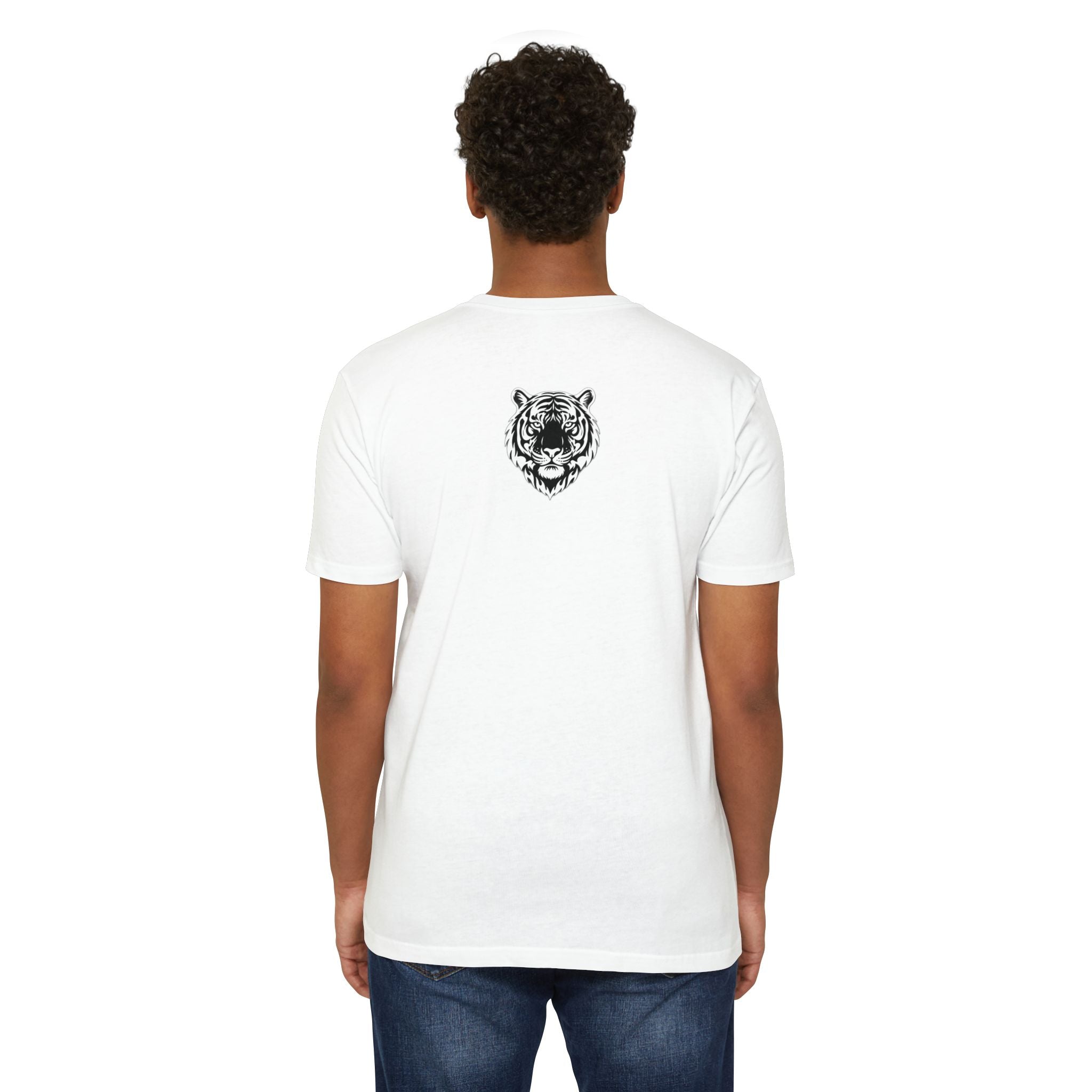 Tribal Flame Siberian Tiger T-Shirt