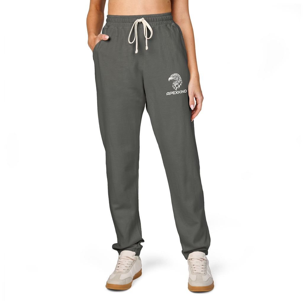 Tree Logo Fleece Sweatpants — Relaxed Garment-Dyed Joggers