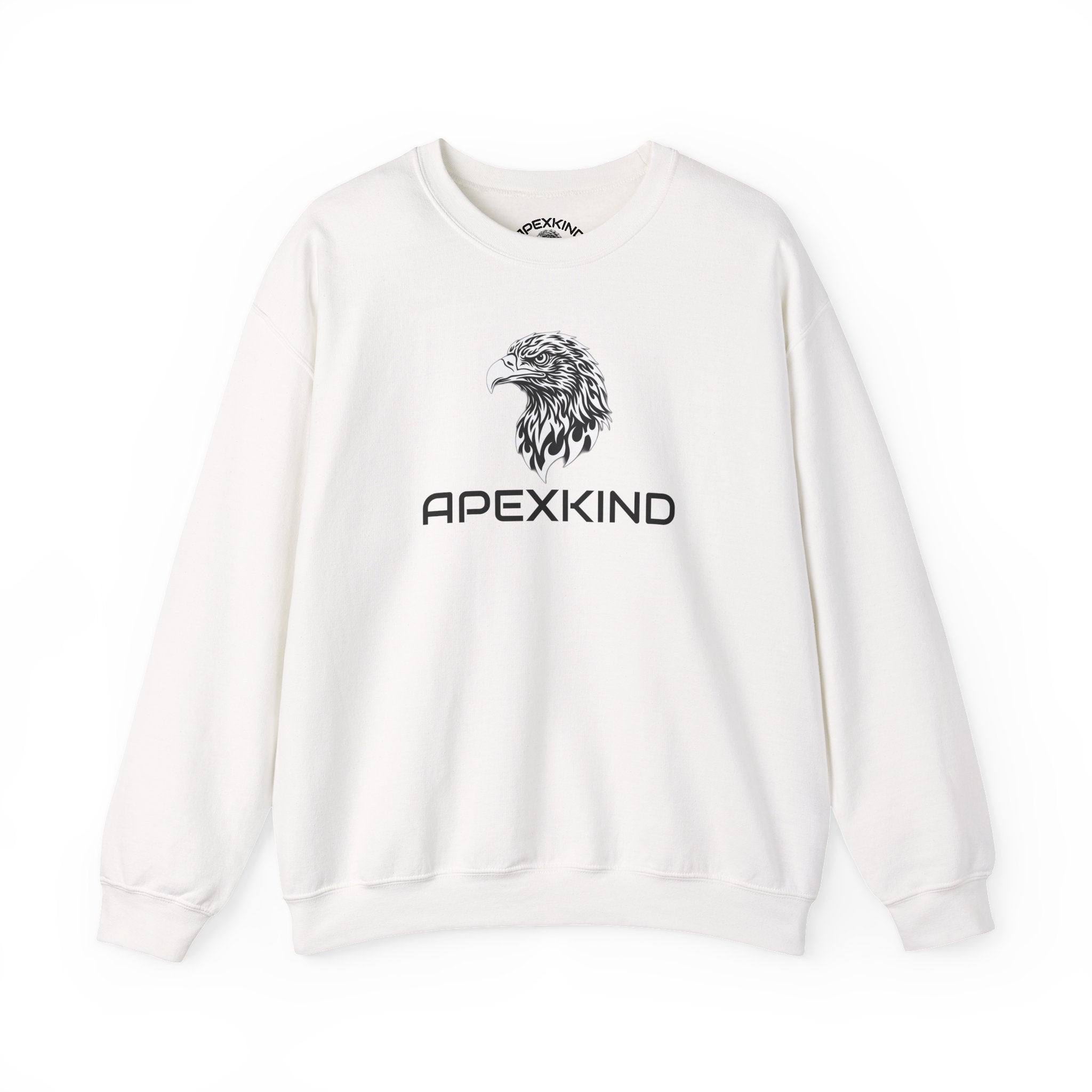 ApexKind Eagle Crewneck Sweatshirt — Walk Wild Live Sharp Graphic