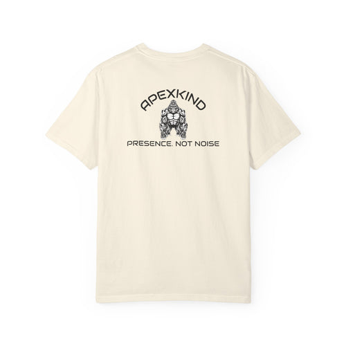 ApexKind Gorilla T-Shirt | "Presence. Not Noise." Tribal Flame Graphic Tee