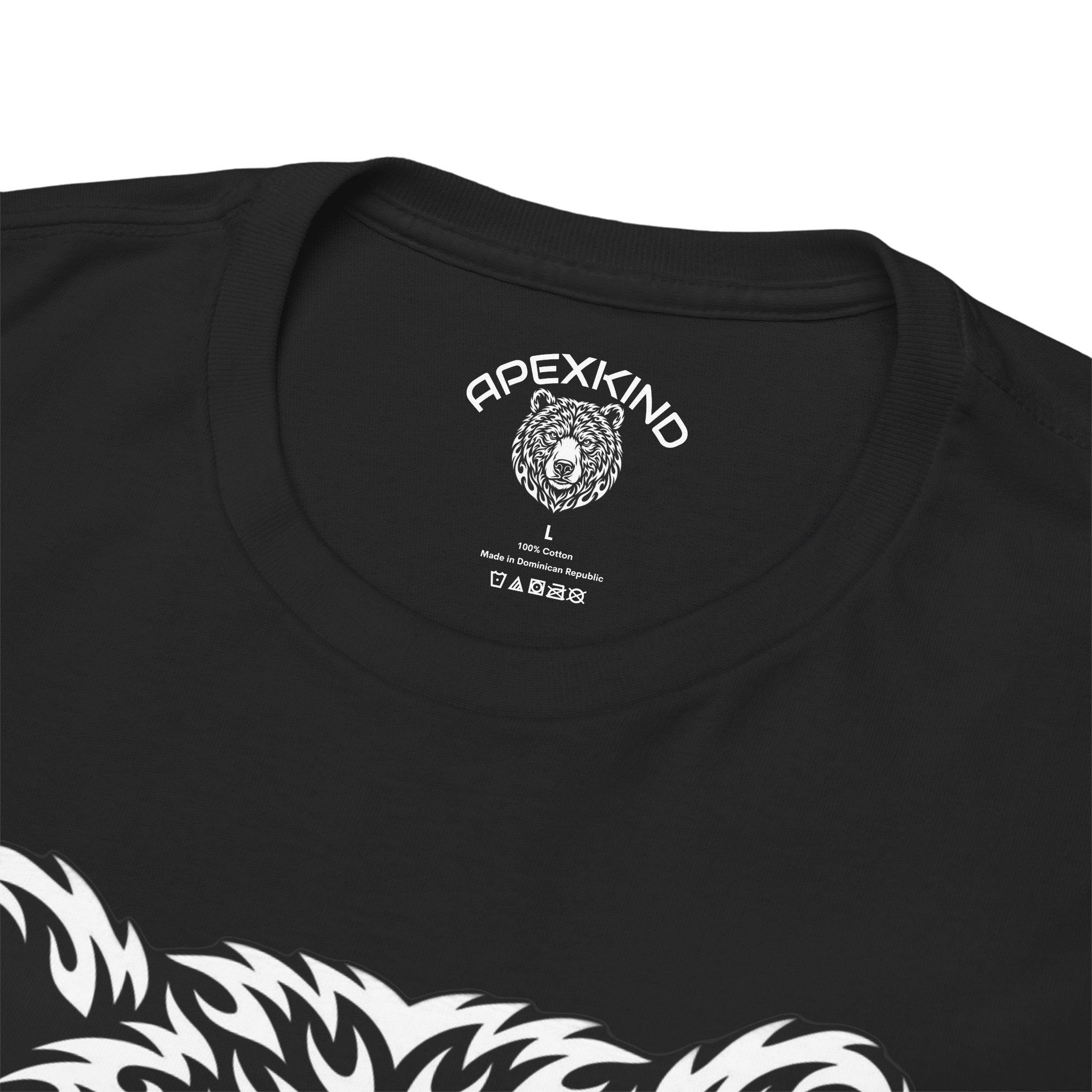 Tribal Flame Grizzly Bear Shirt | APEXKIND