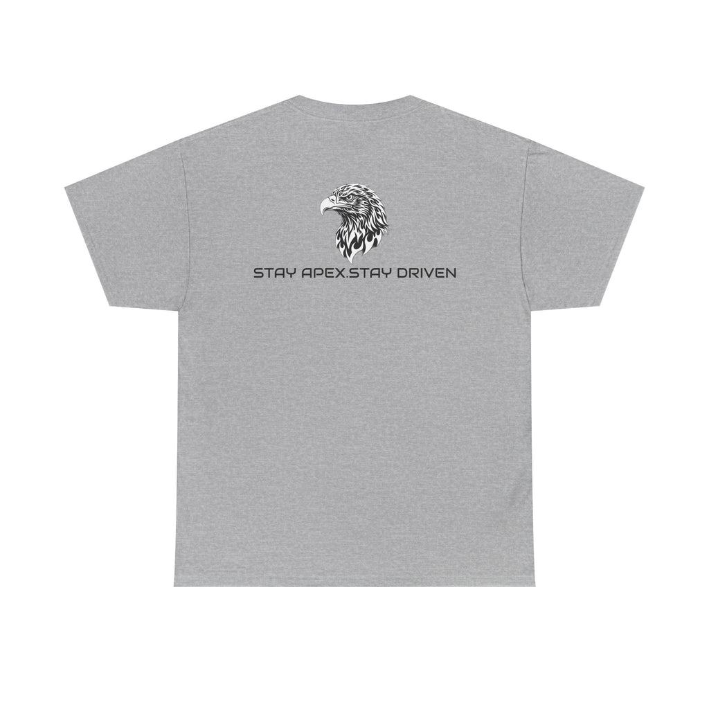 ApexKind Eagle Tee — Bold Tribal Eagle Graphic T-Shirt ("ApexKind" & “Stay Apex Stay Driven")