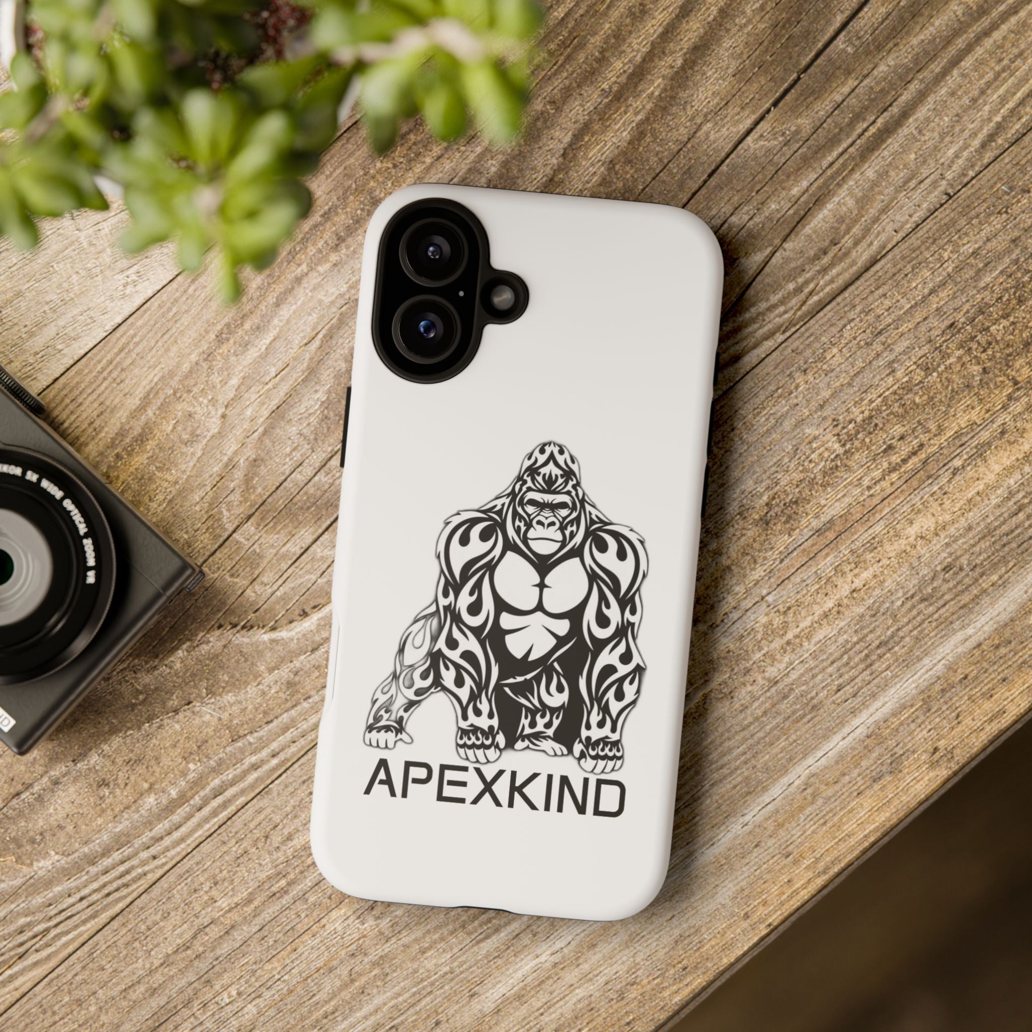 Gorilla Tribal Phone Case — Tough Cases Protective iPhone Cover