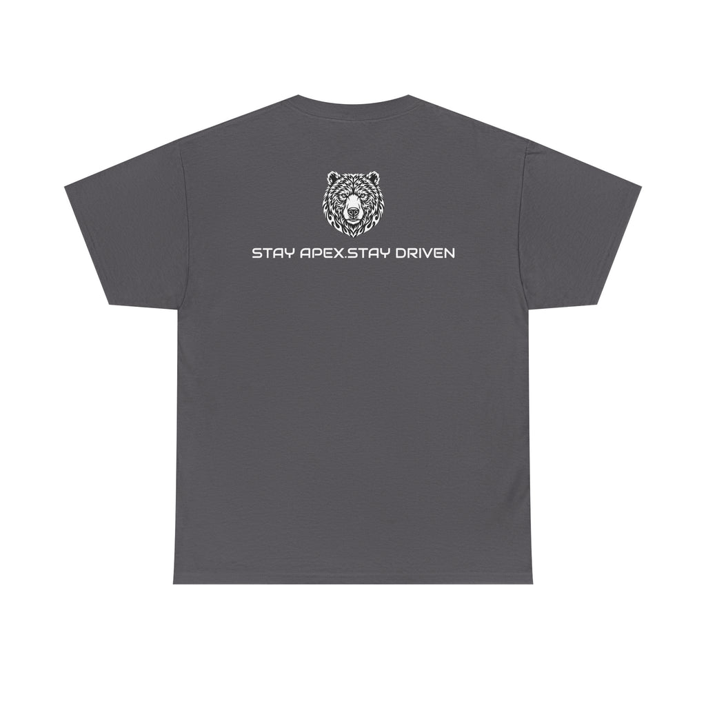 Bear Logo Tee — APEXKIND Motivational Graphic T-Shirt