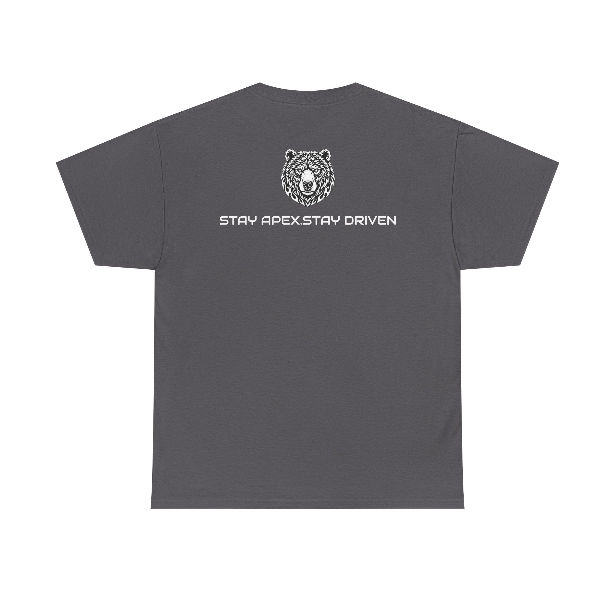 Bear Logo Tee — APEXKIND Motivational Graphic T-Shirt