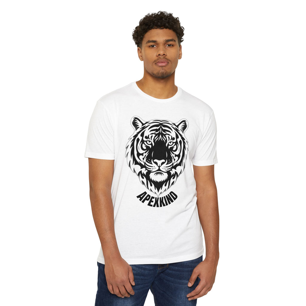 Tribal Flame Siberian Tiger T-Shirt